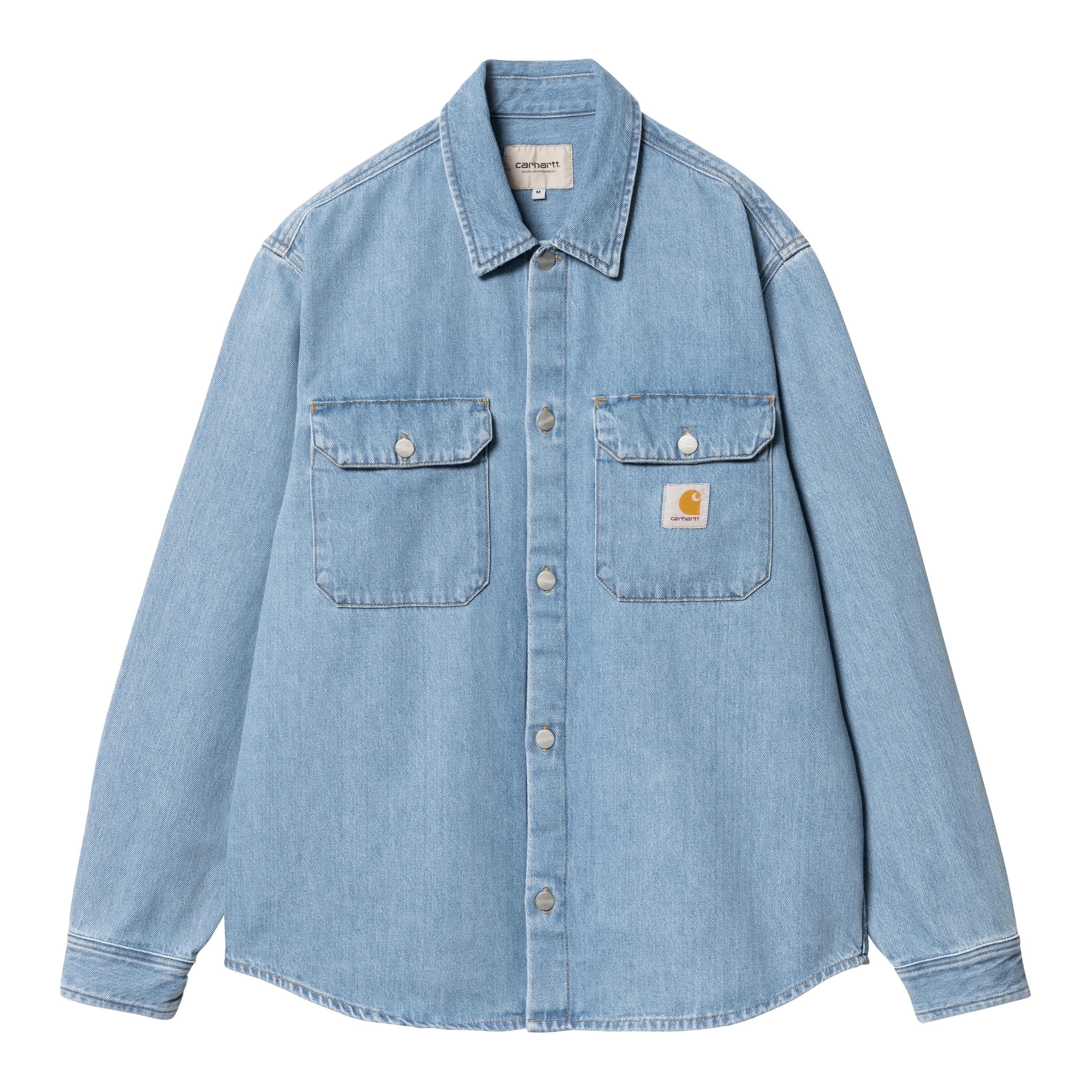 Carhartt wip salinac denim shirt jacket best sale