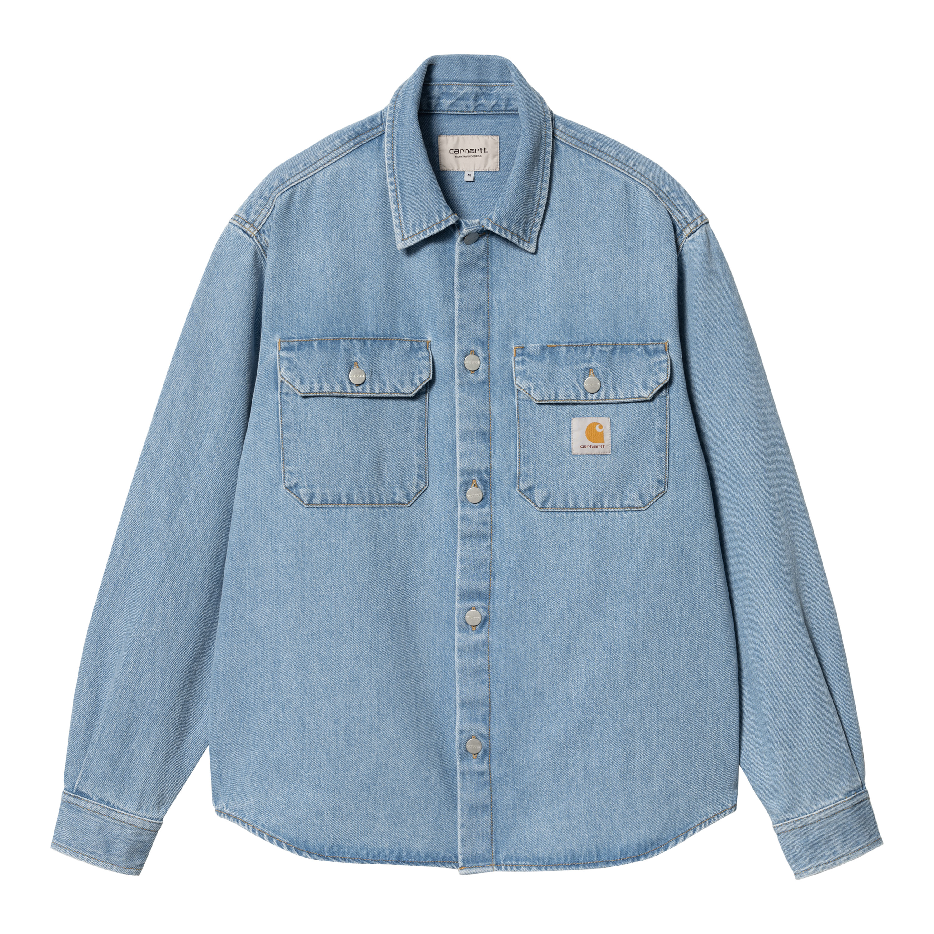 Carhartt WIP Harvey Shirt Jac in Blu