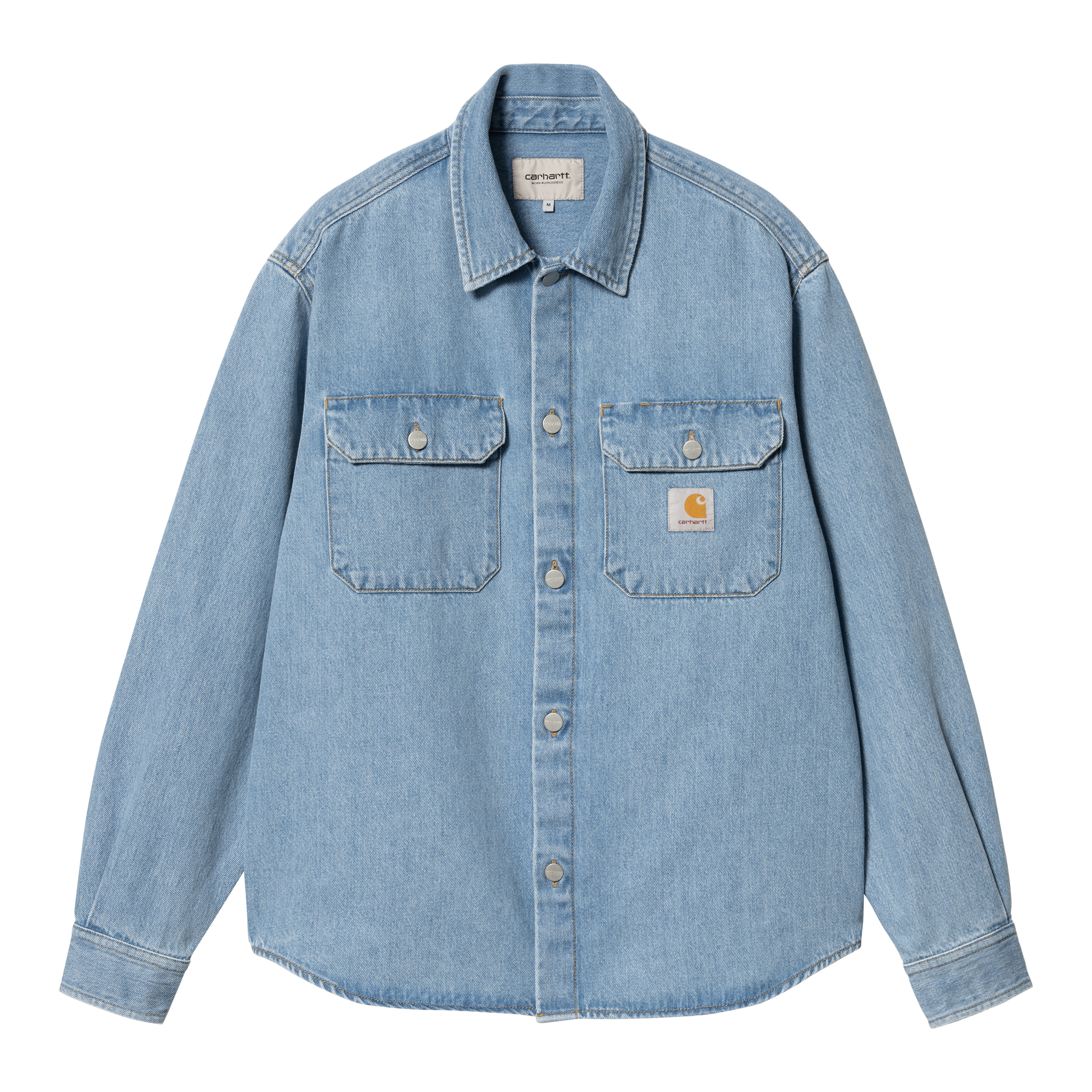 Carhartt WIP Harvey Shirt Jac in Blau