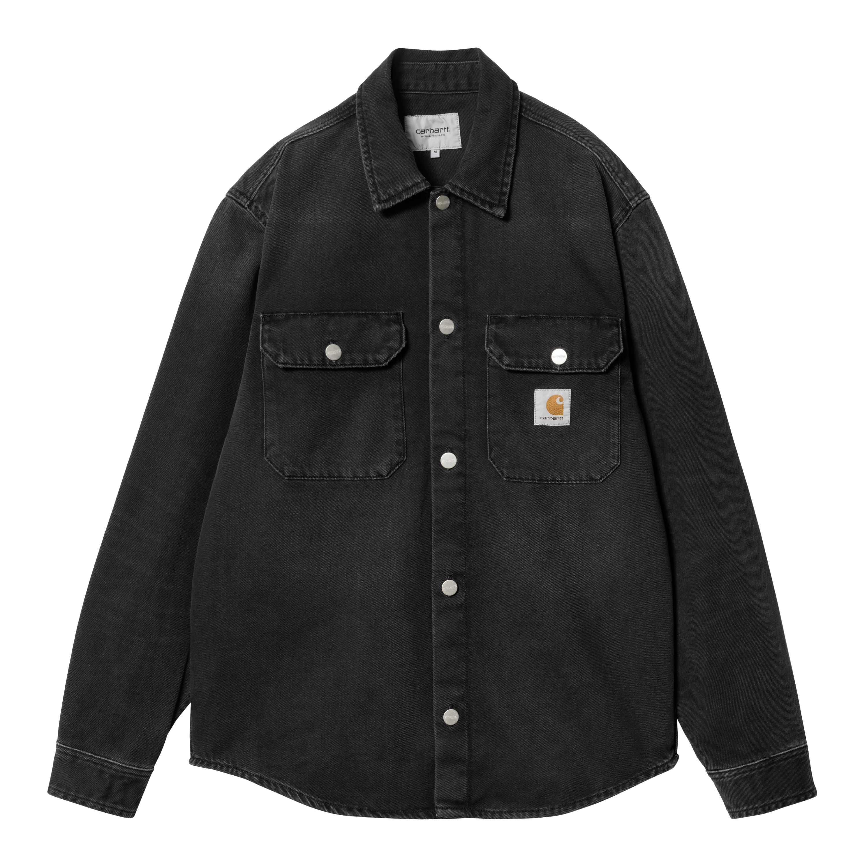 Carhartt WIP Harvey Shirt Jac in Nero