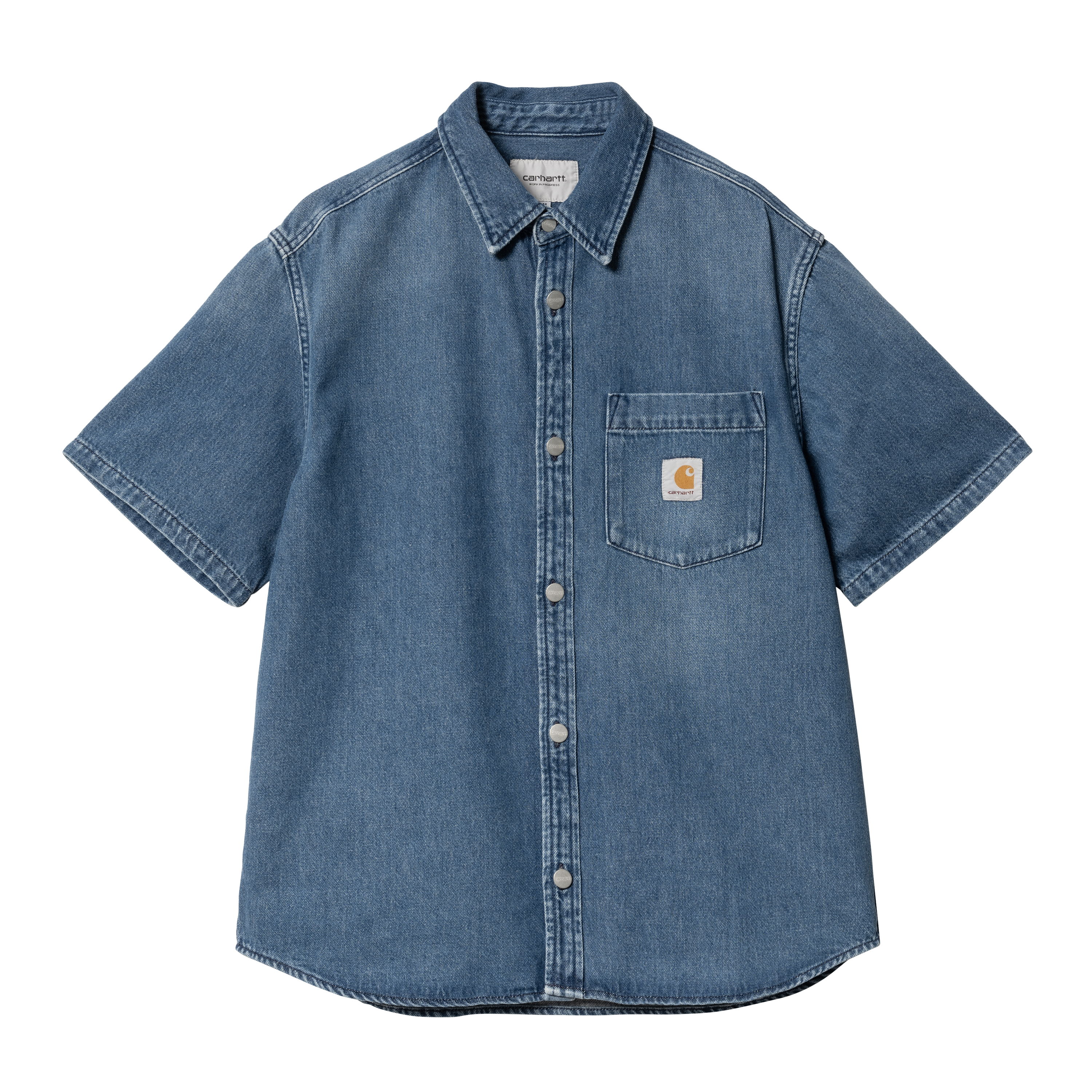 Carhartt WIP Short Sleeve Ody Shirt in Blau