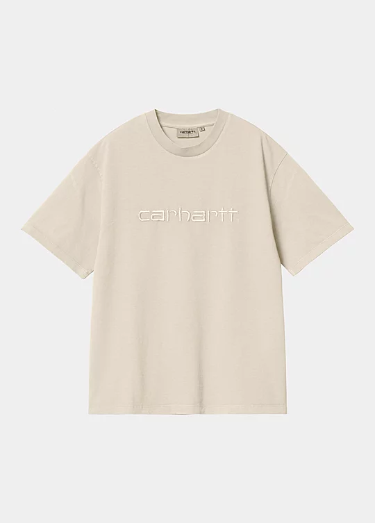 Carhartt WIP Women’s Short Sleeve Duster T-Shirt in Beige