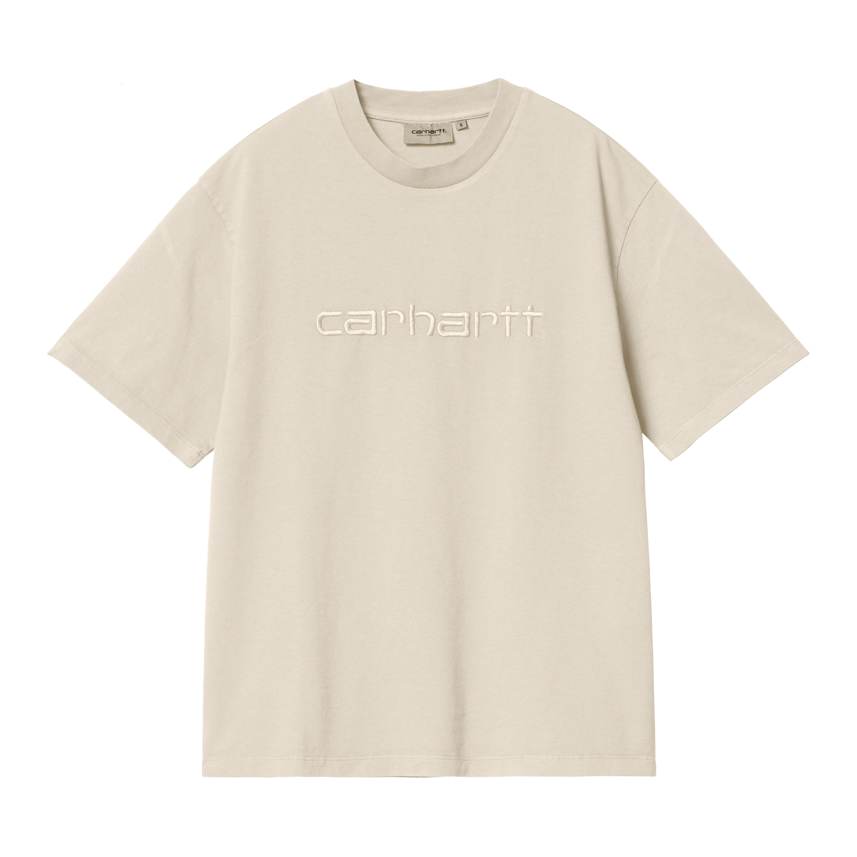 Carhartt WIP Women’s Short Sleeve Duster T-Shirt in Beige
