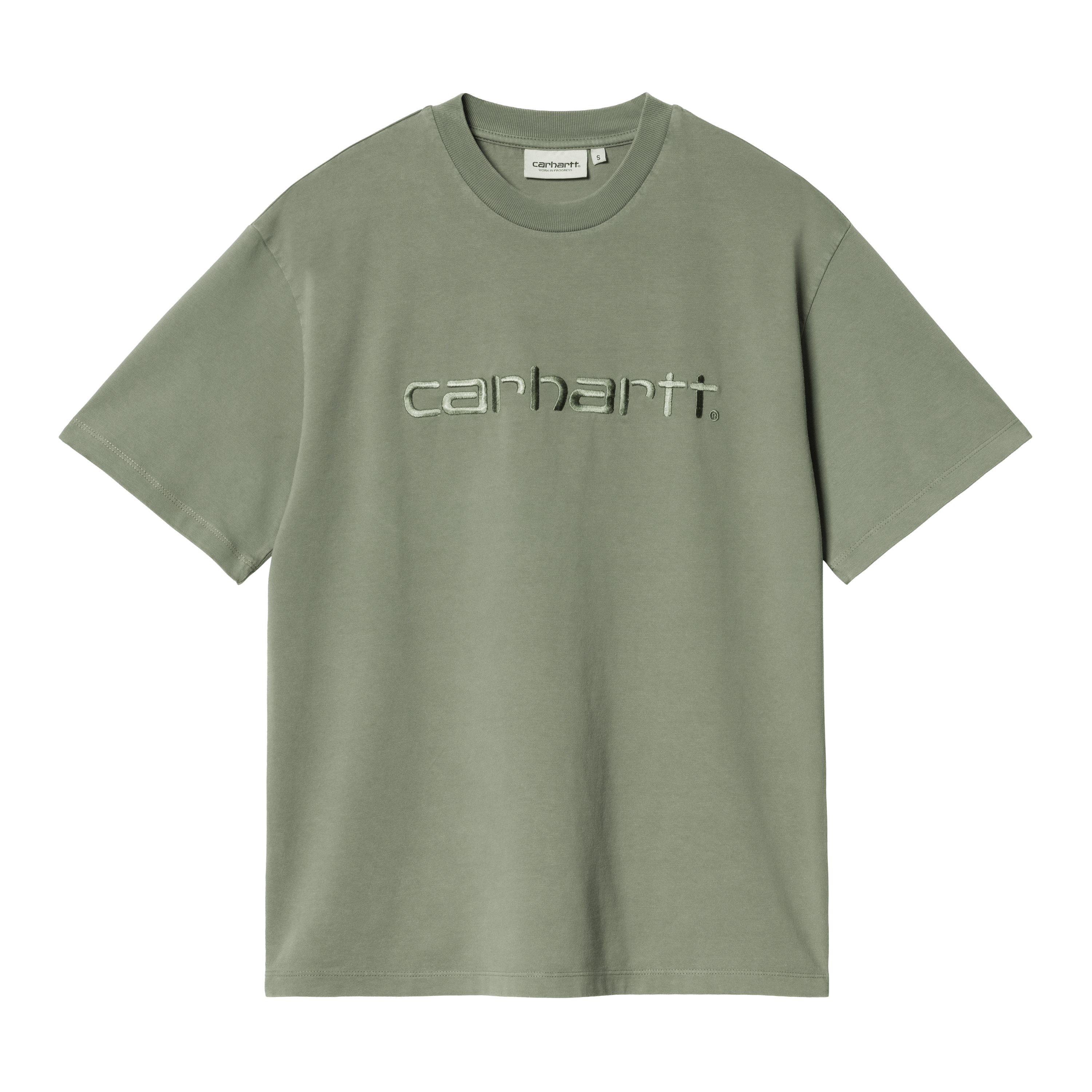 Carhartt WIP Women’s Short Sleeve Duster T-Shirt in Verde