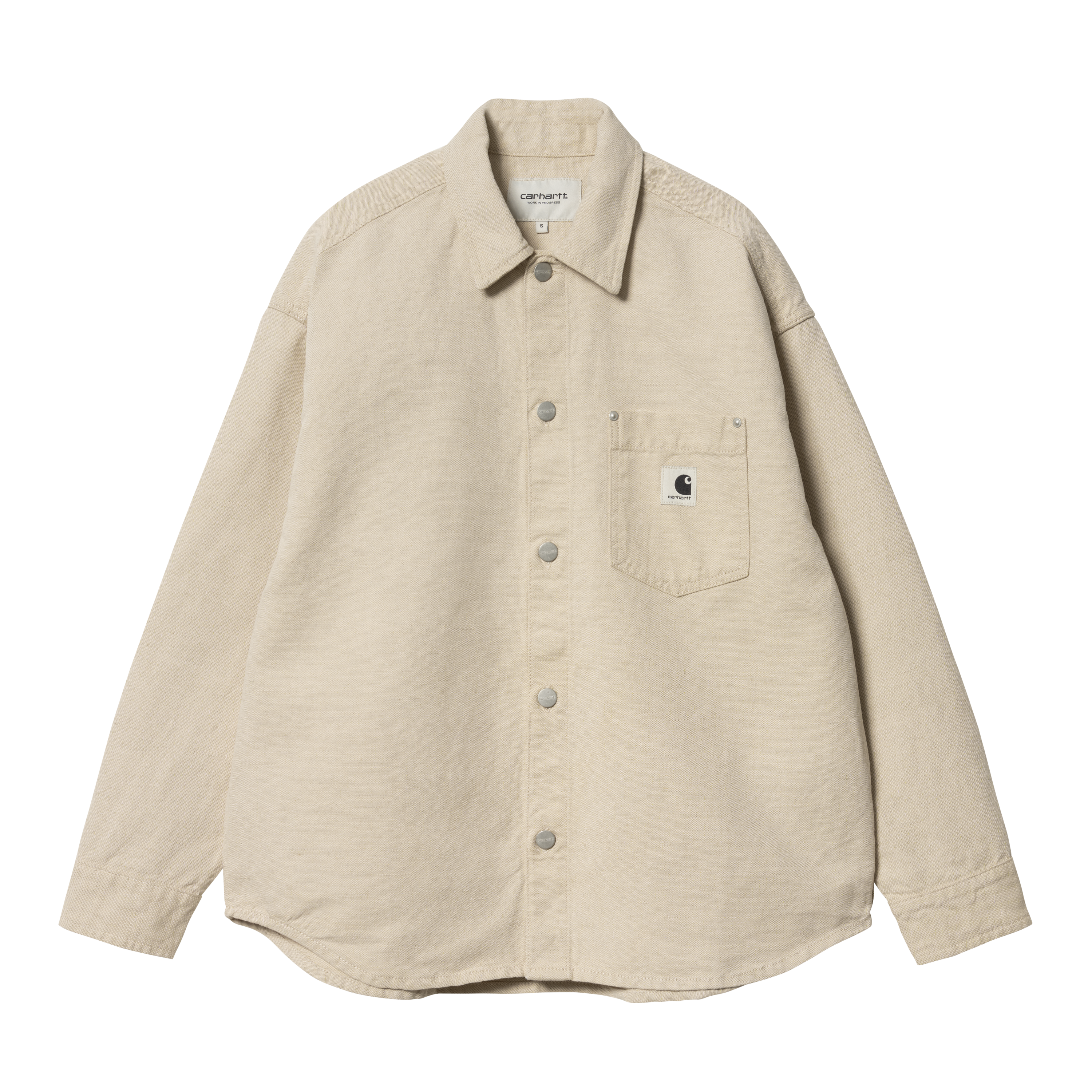 Carhartt WIP Women’s Ethel Shirt Jac in Bianco