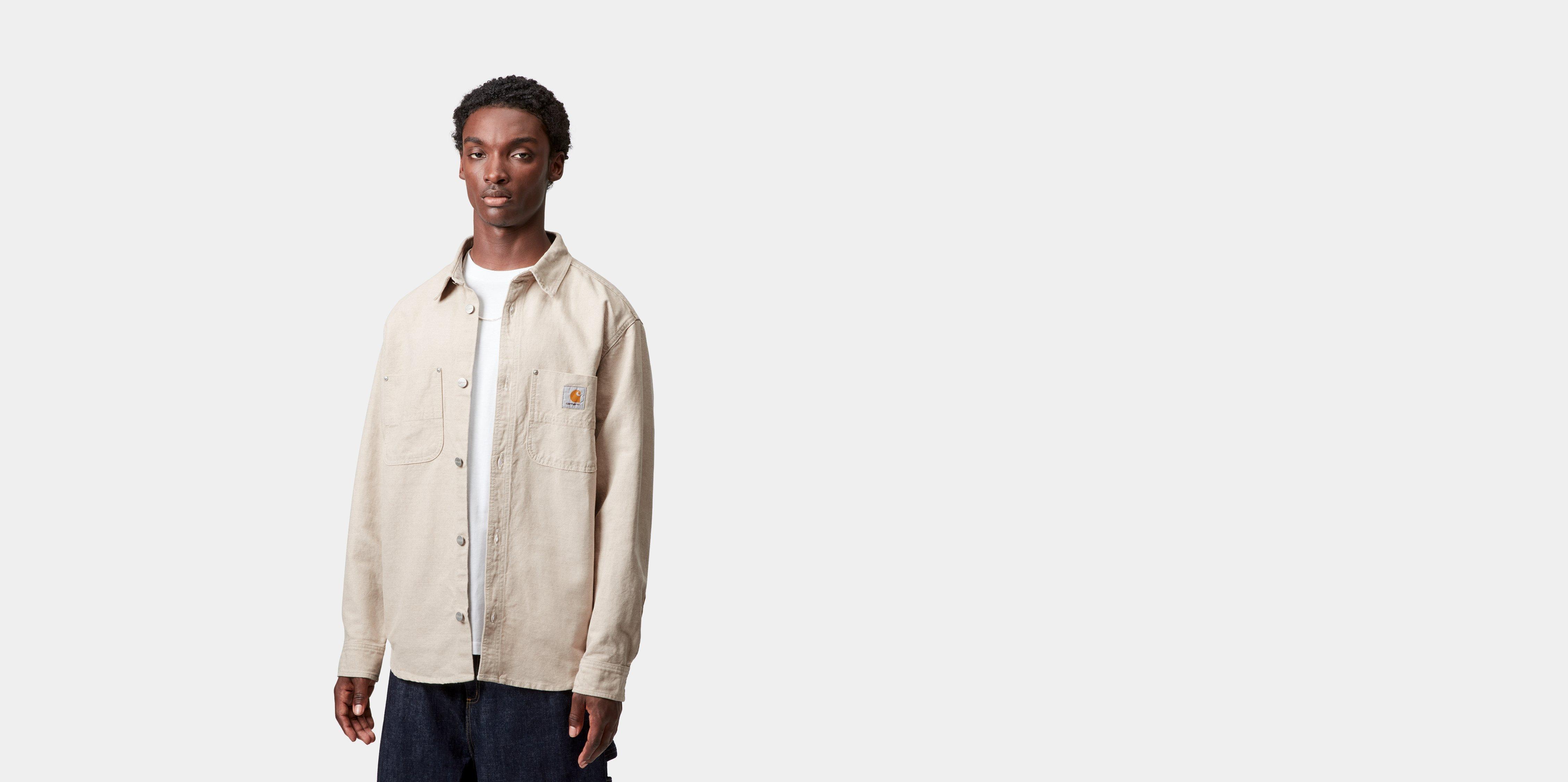 Carhartt WIP Walter Shirt Jac, Natural | Official Online Store