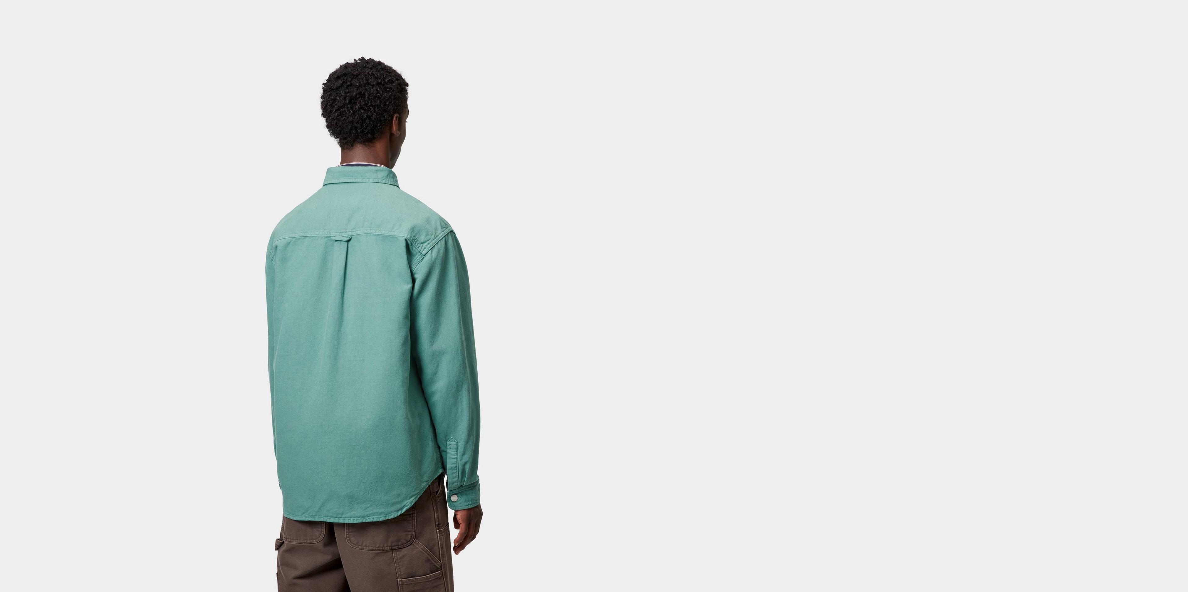 Carhartt WIP Walter Shirt Jac, Saguaro | Official Online Store