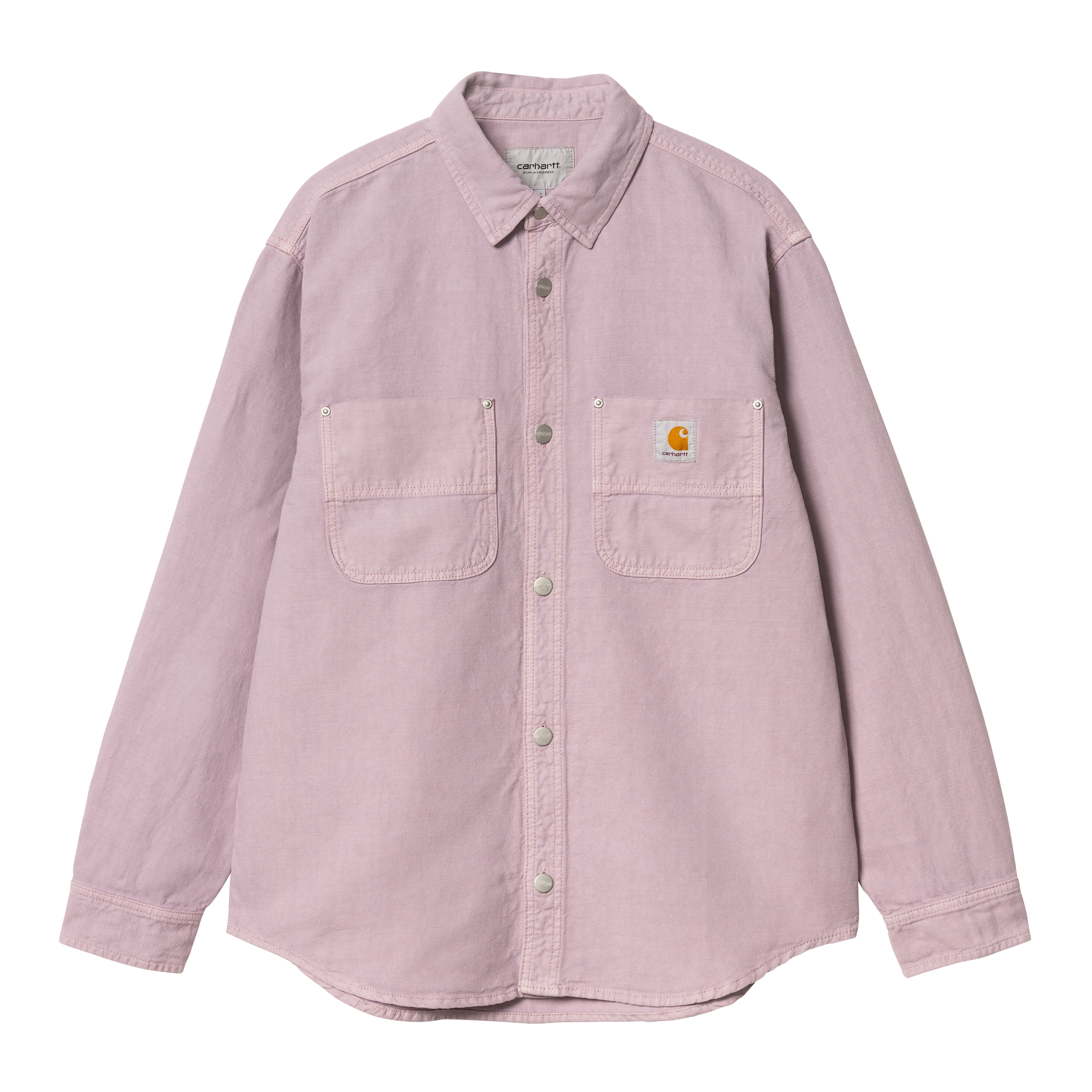 ジャケット・アウター Carhartt KYRON SHIRT JAC - Ash Pink カイロンシャツジャケット