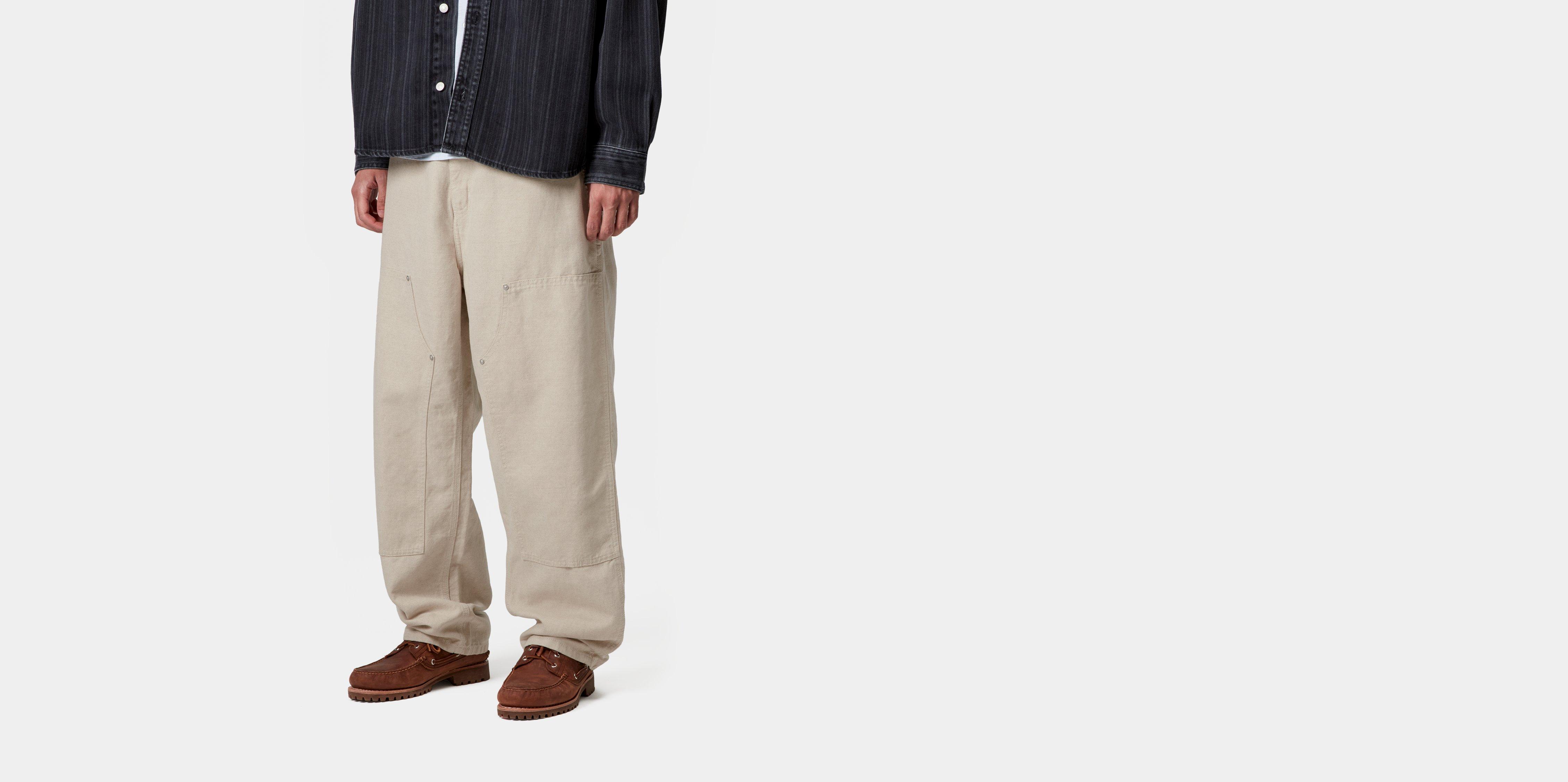Carhartt WIP Walter Double Knee Pant in Beige