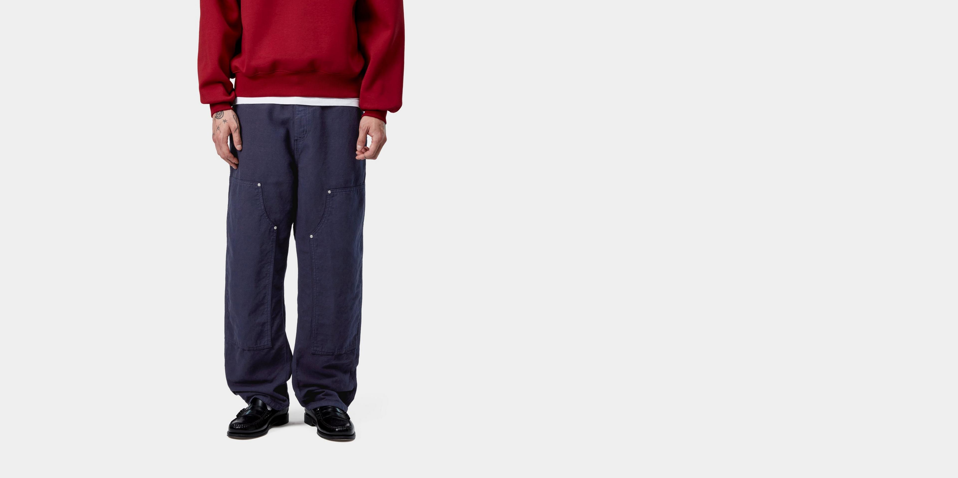 Carhartt WIP Walter Double Knee Pant, Dark Navy | Official Online