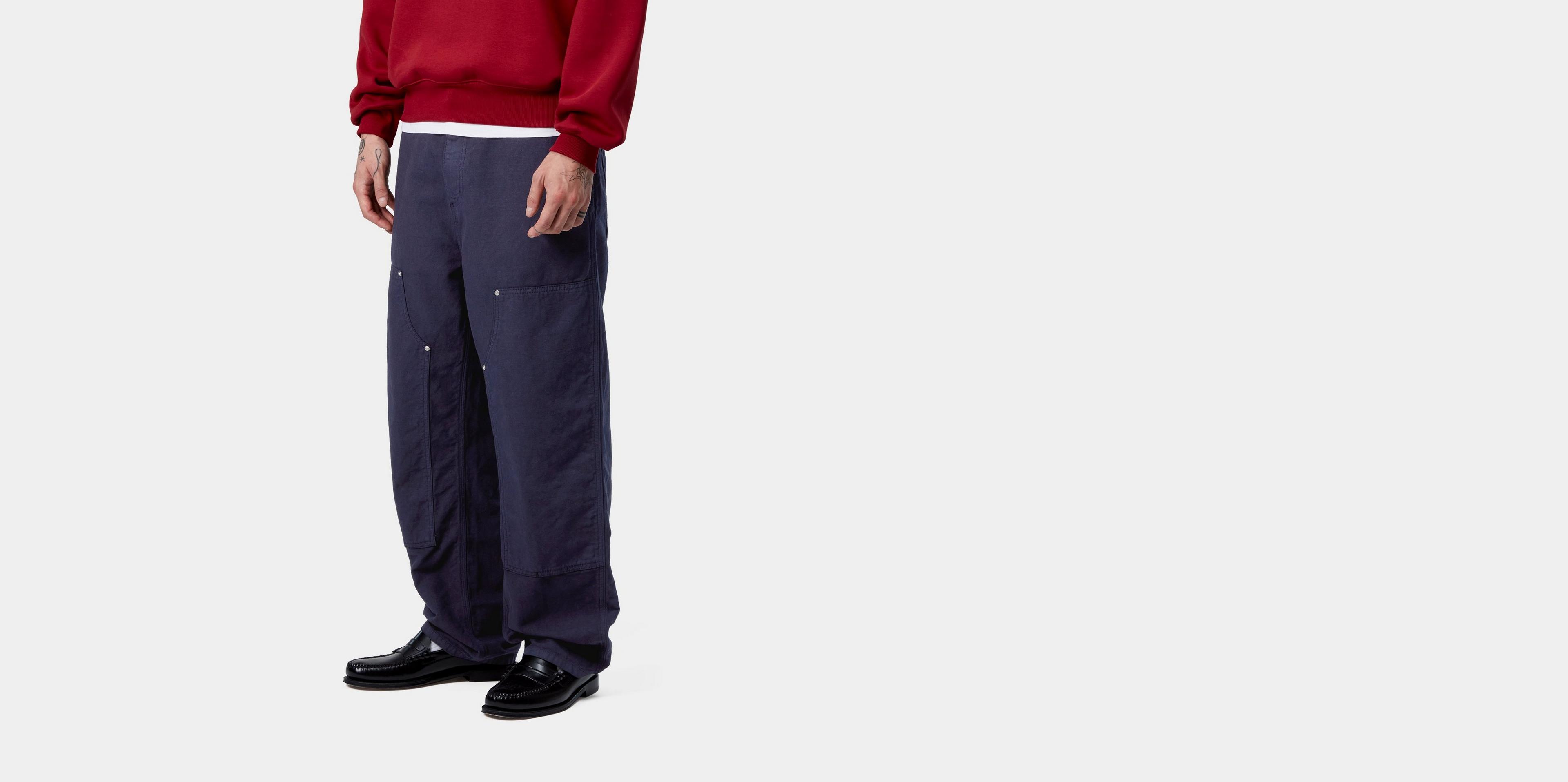 Carhartt WIP Walter Double Knee Pant, Dark Navy | Official Online