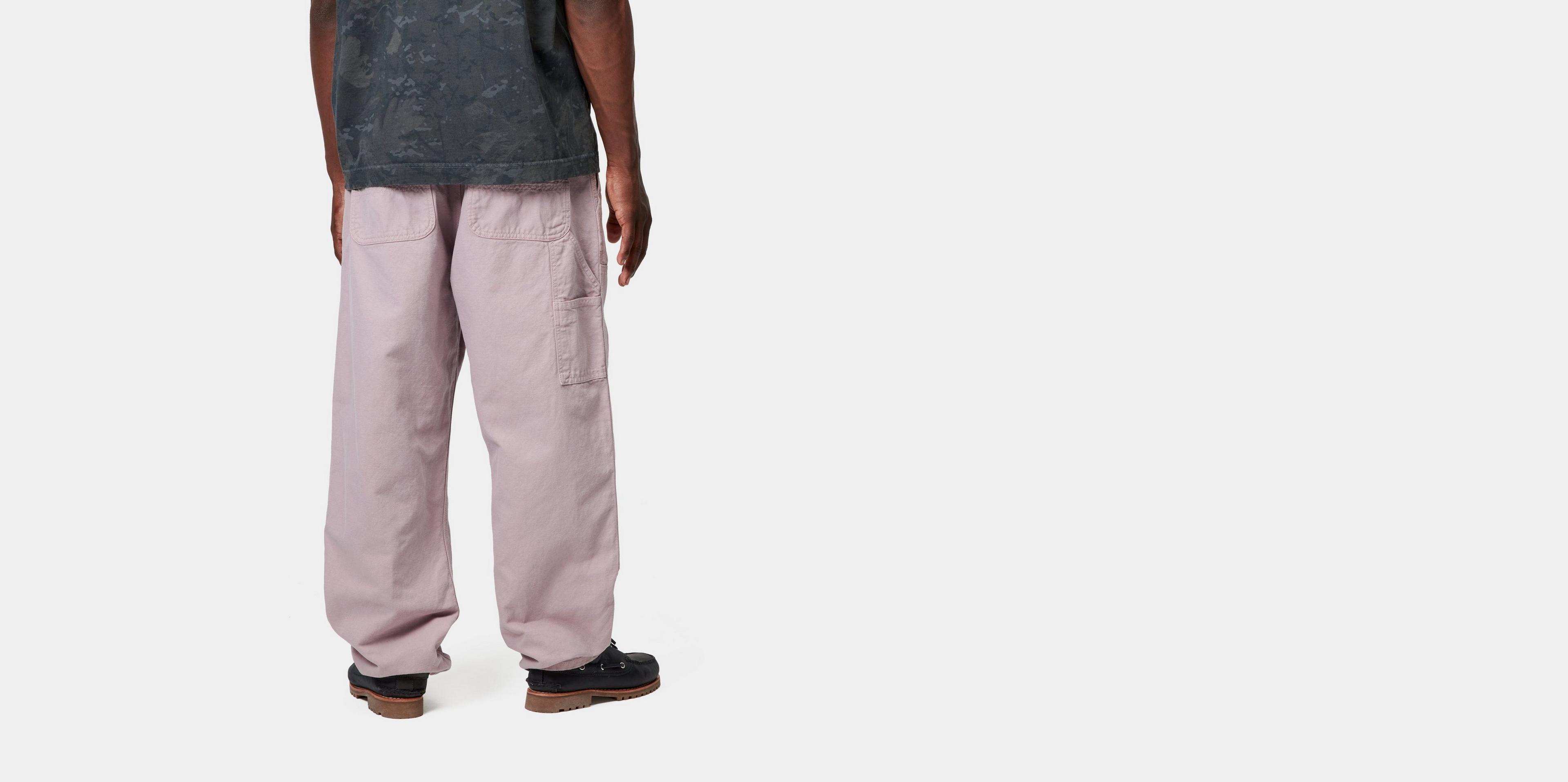 Carhartt WIP Walter Double Knee Pant, Pink Fog | Official