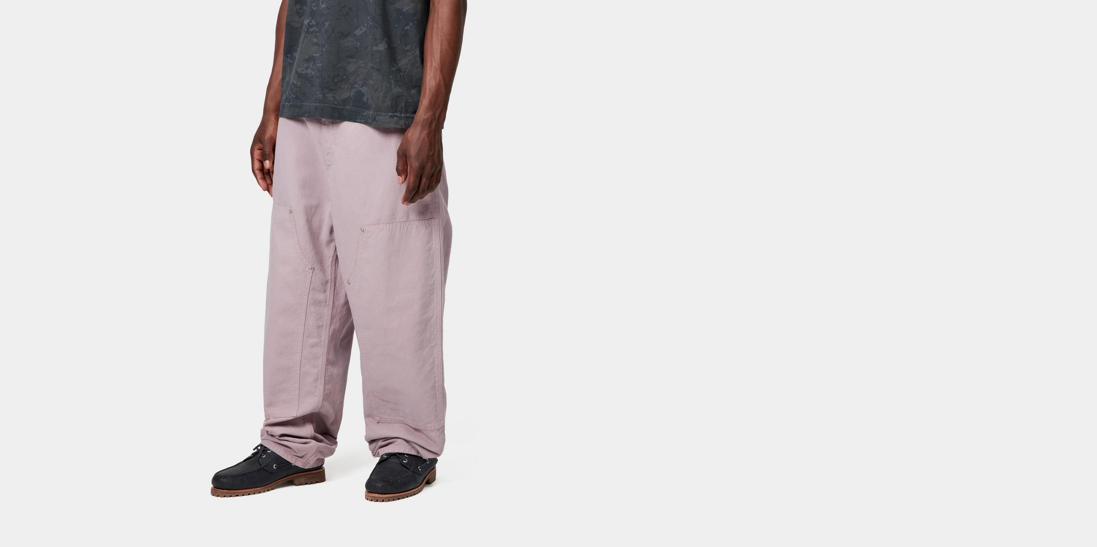 Carhartt WIP Walter Double Knee Pant, Pink Fog | Official Online Store