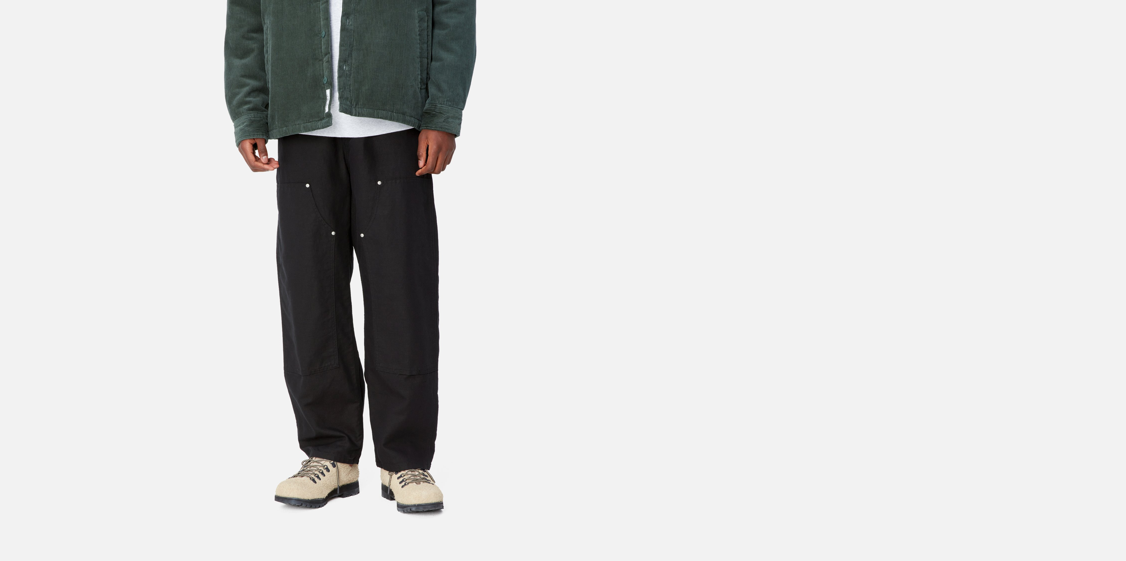 Carhartt WIP Walter Double Knee Pant, Black | Loja online oficial