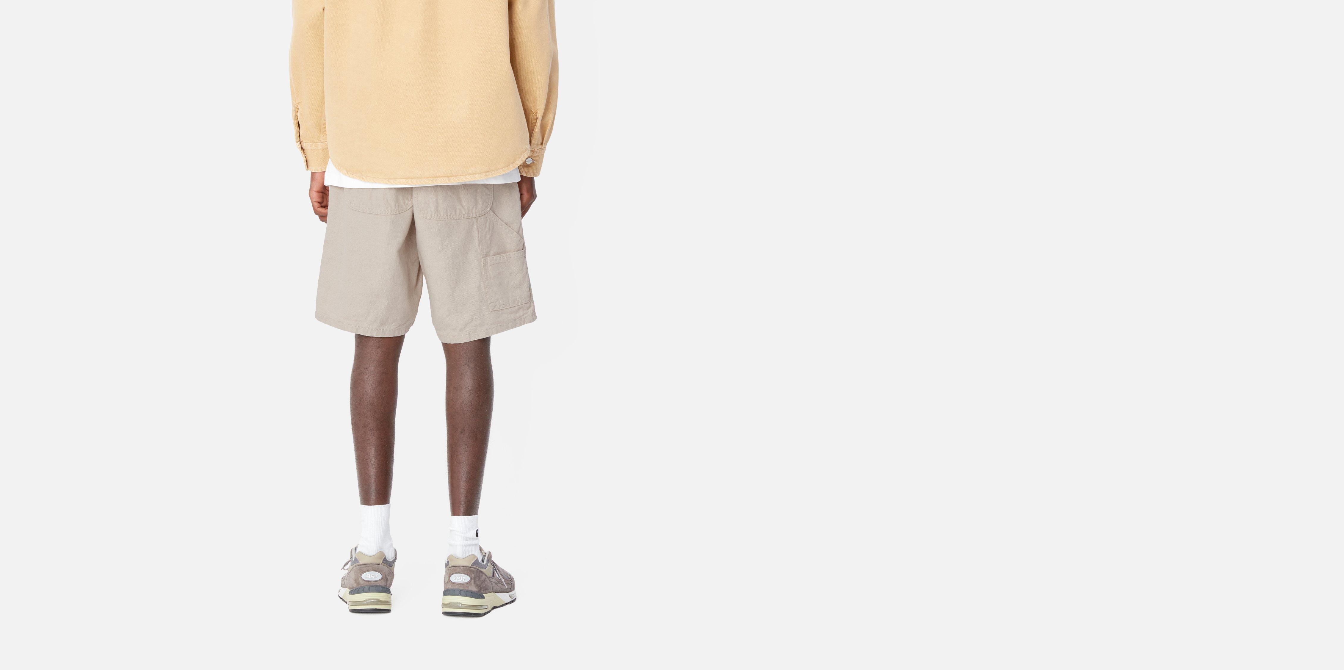 Carhartt WIP Walter Single Knee Short in Beige