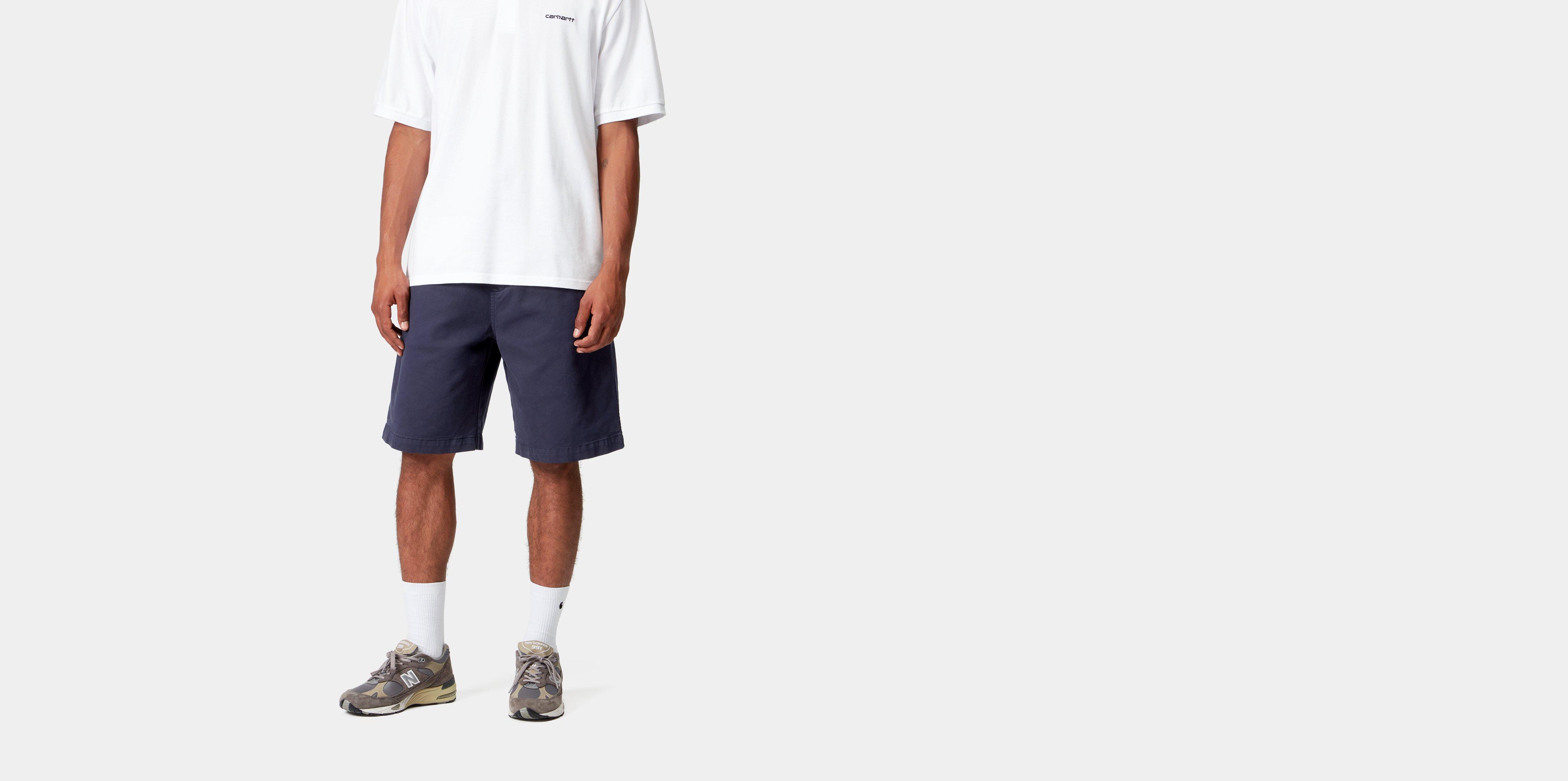 Carhartt WIP Floyde Short Air Force Blue garment dyed | S | Men