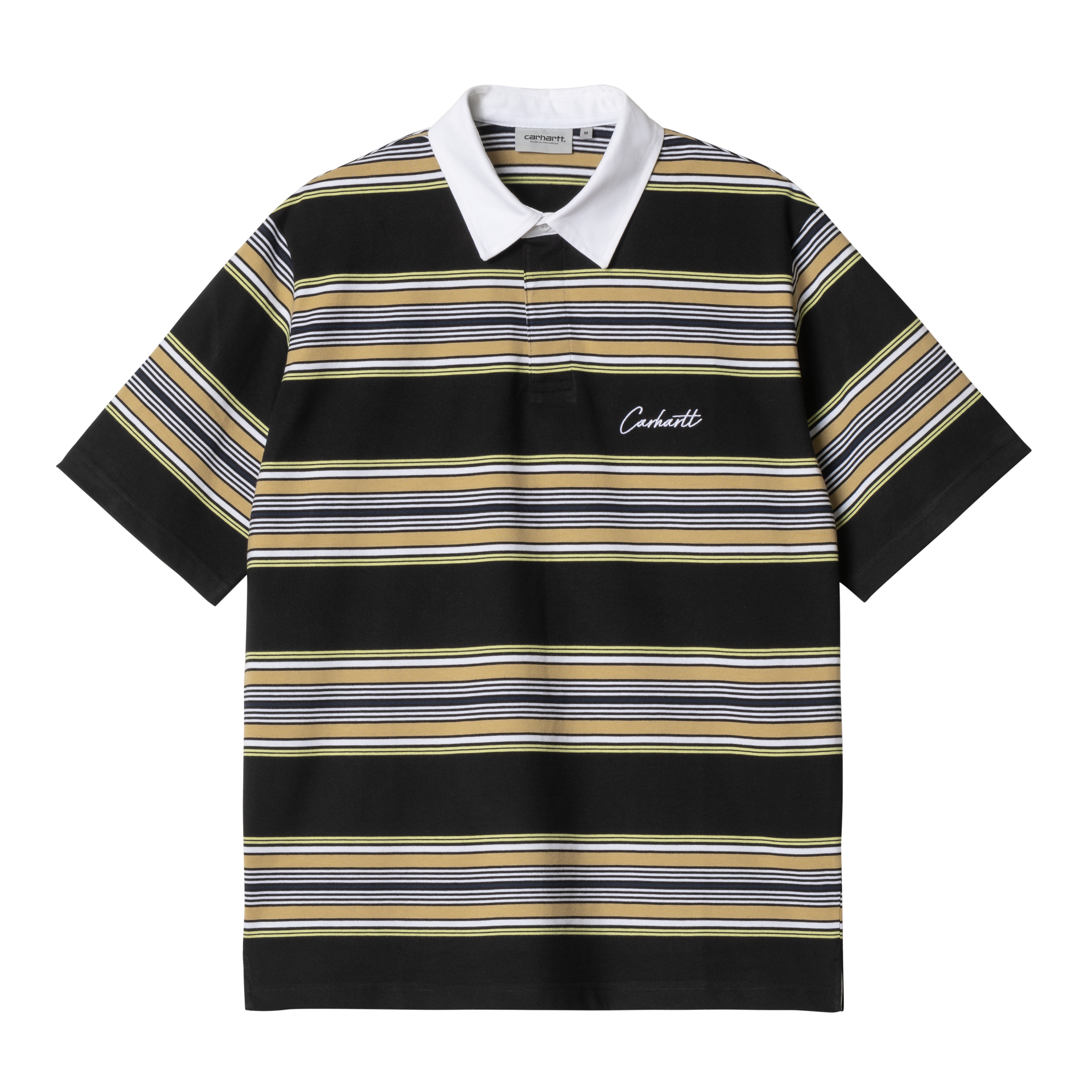 Carhartt WIP Short Sleeve Gaines Rugby Shirt en Multicolor