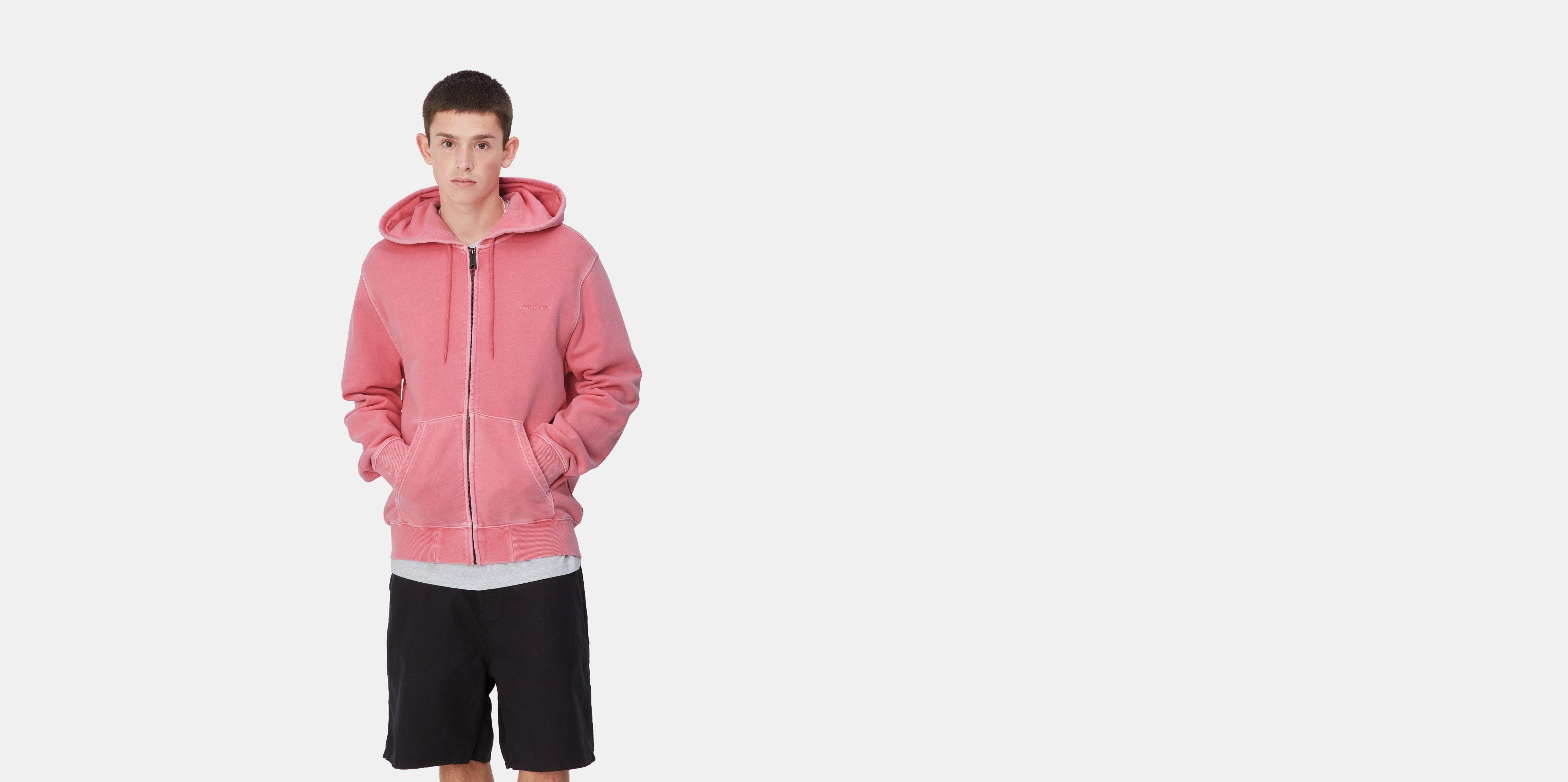 Light pink carhartt jacket best sale