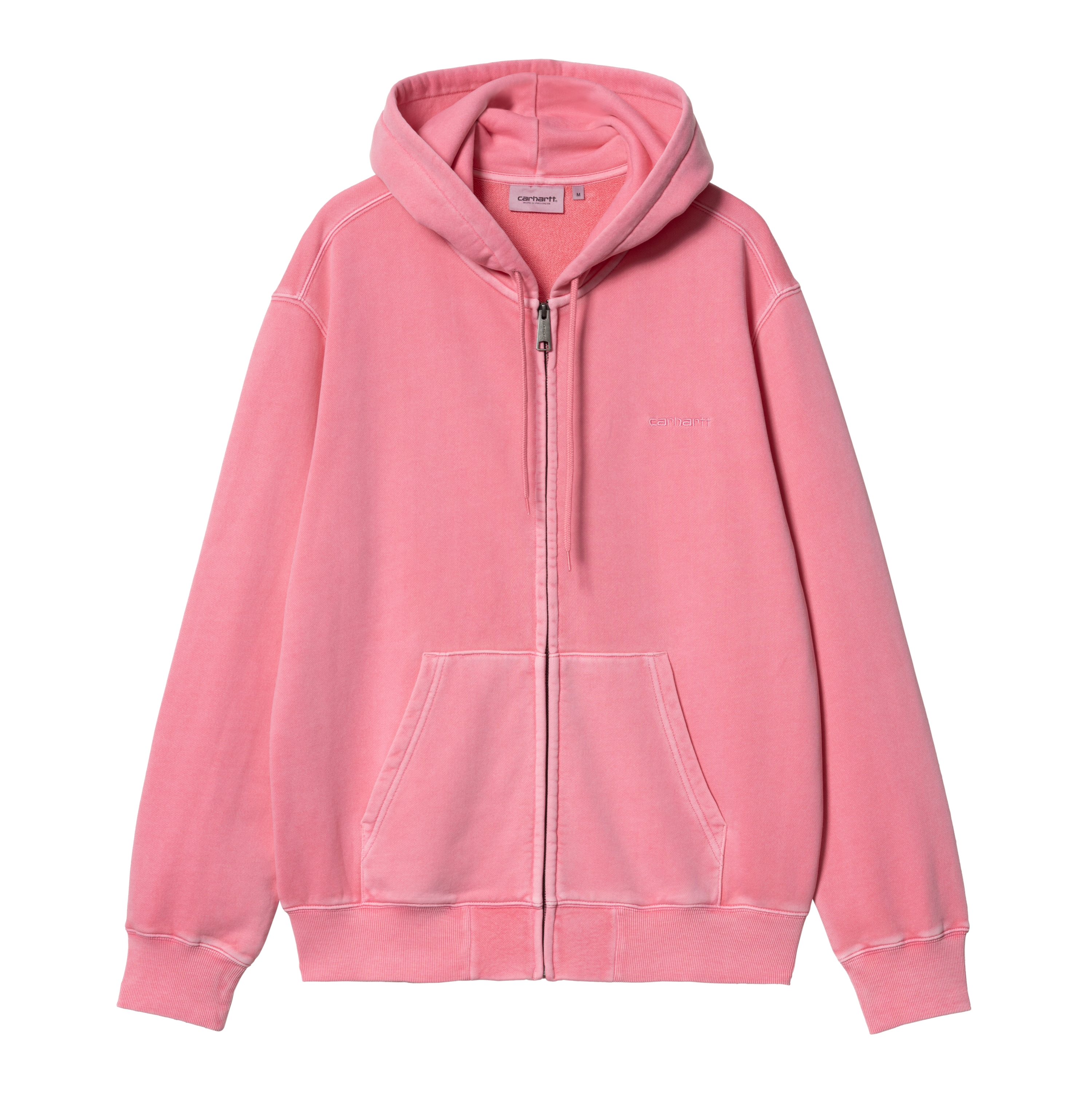 Carhartt WIP Hooded Duster Script Jacket in Pink