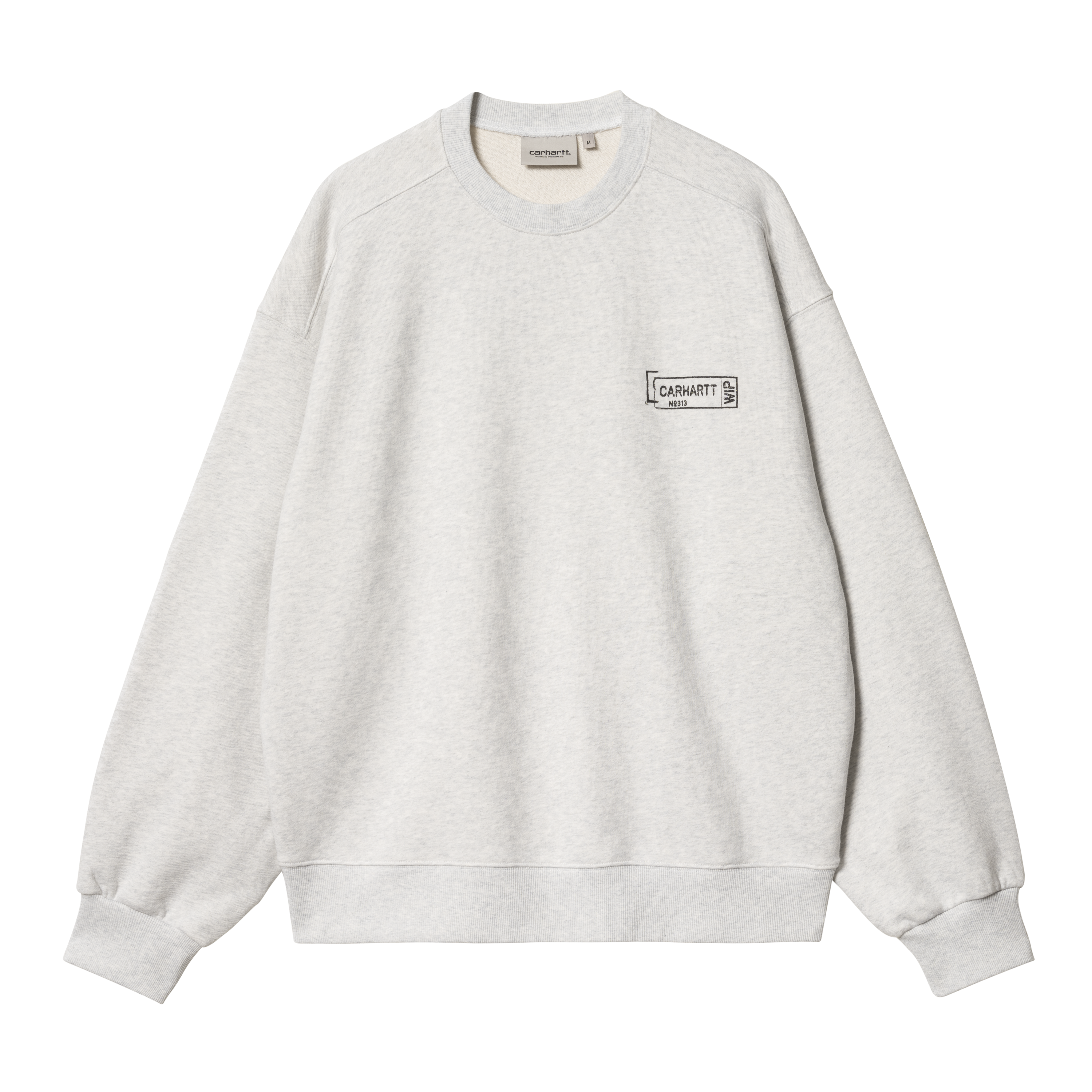 Carhartt WIP Stamp Sweat Gris