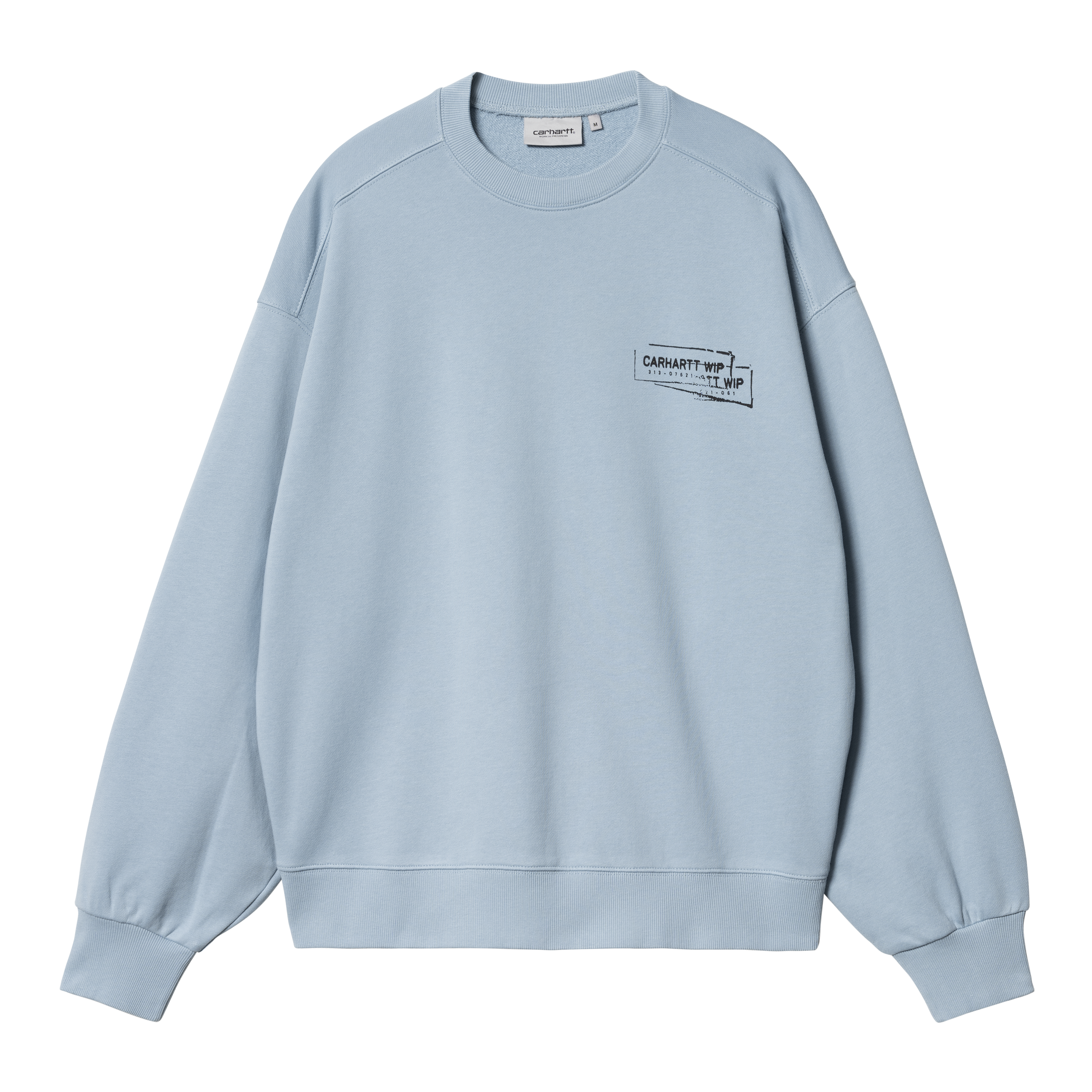 Carhartt WIP Stamp Sweat in Blau