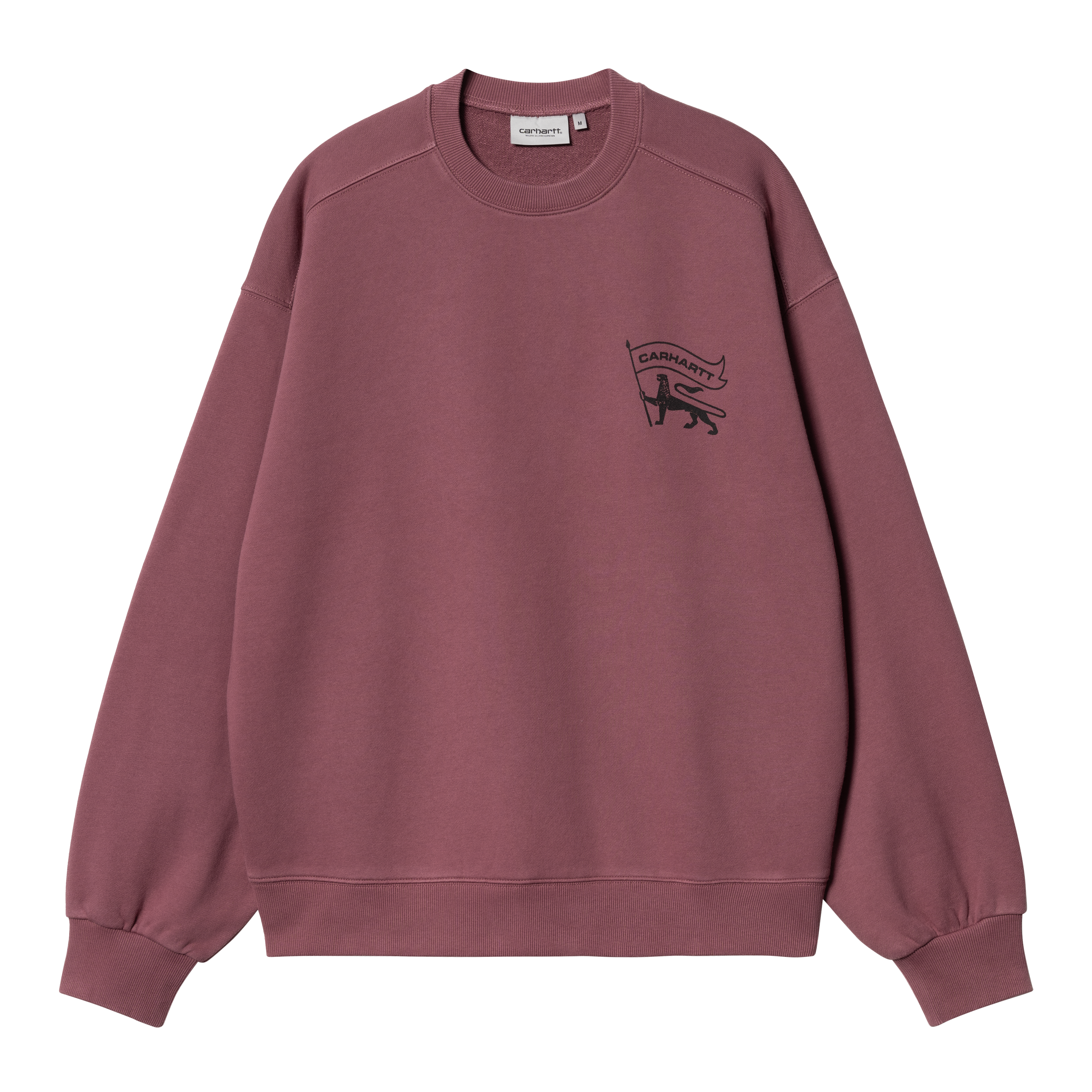 Carhartt WIP Stamp Sweat in Pink