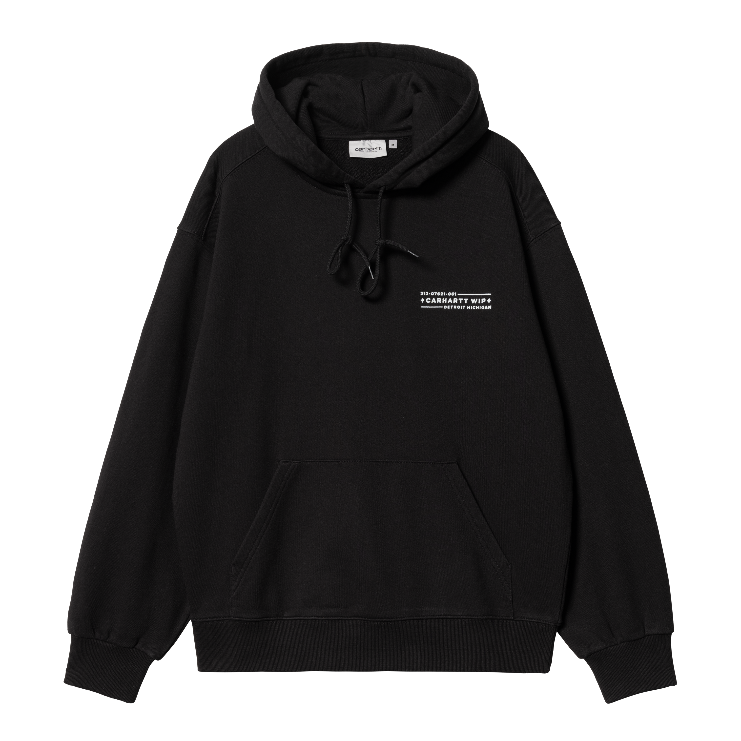 Carhartt WIP Hooded Stamp Sweat en Negro