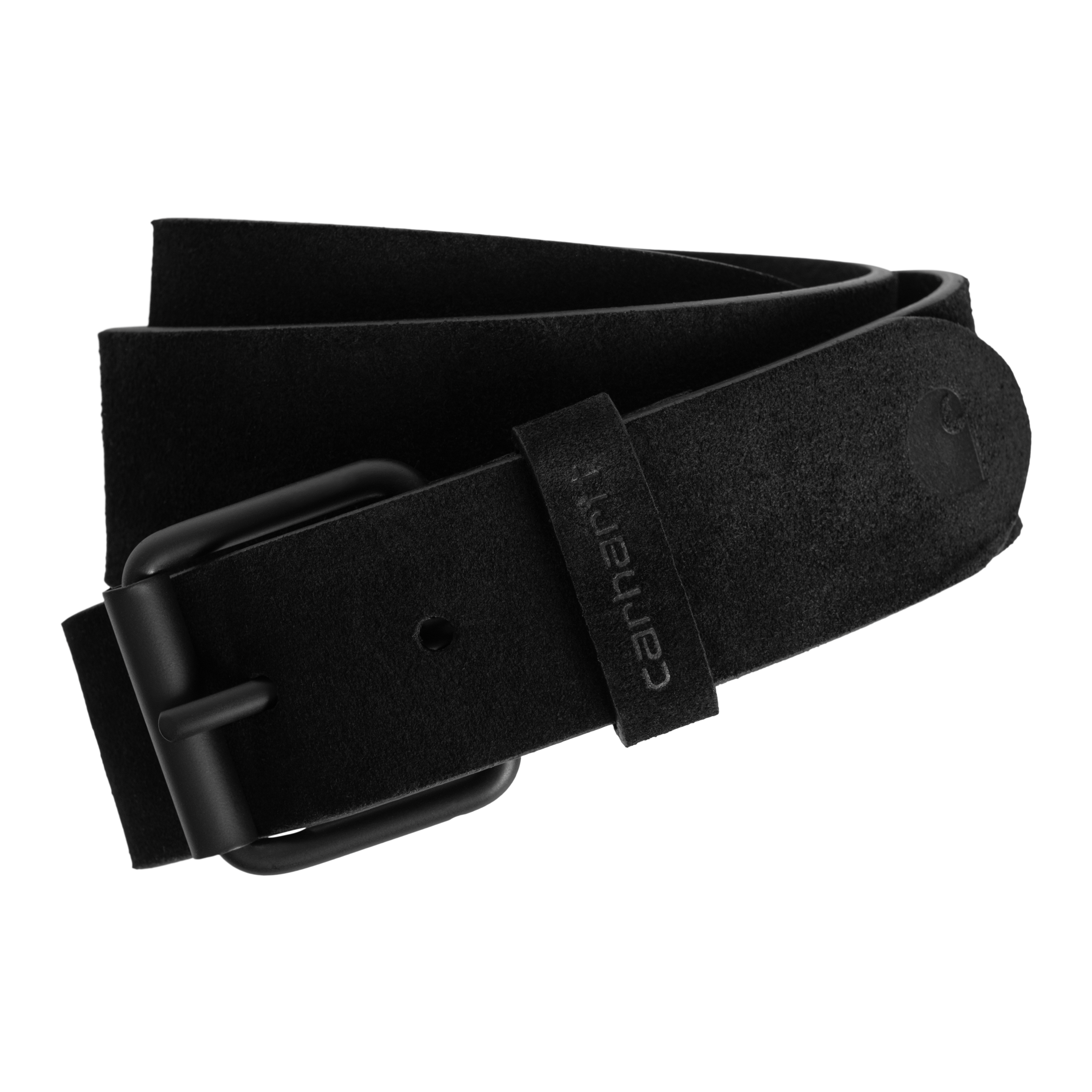 Carhartt WIP Suede Belt in Schwarz