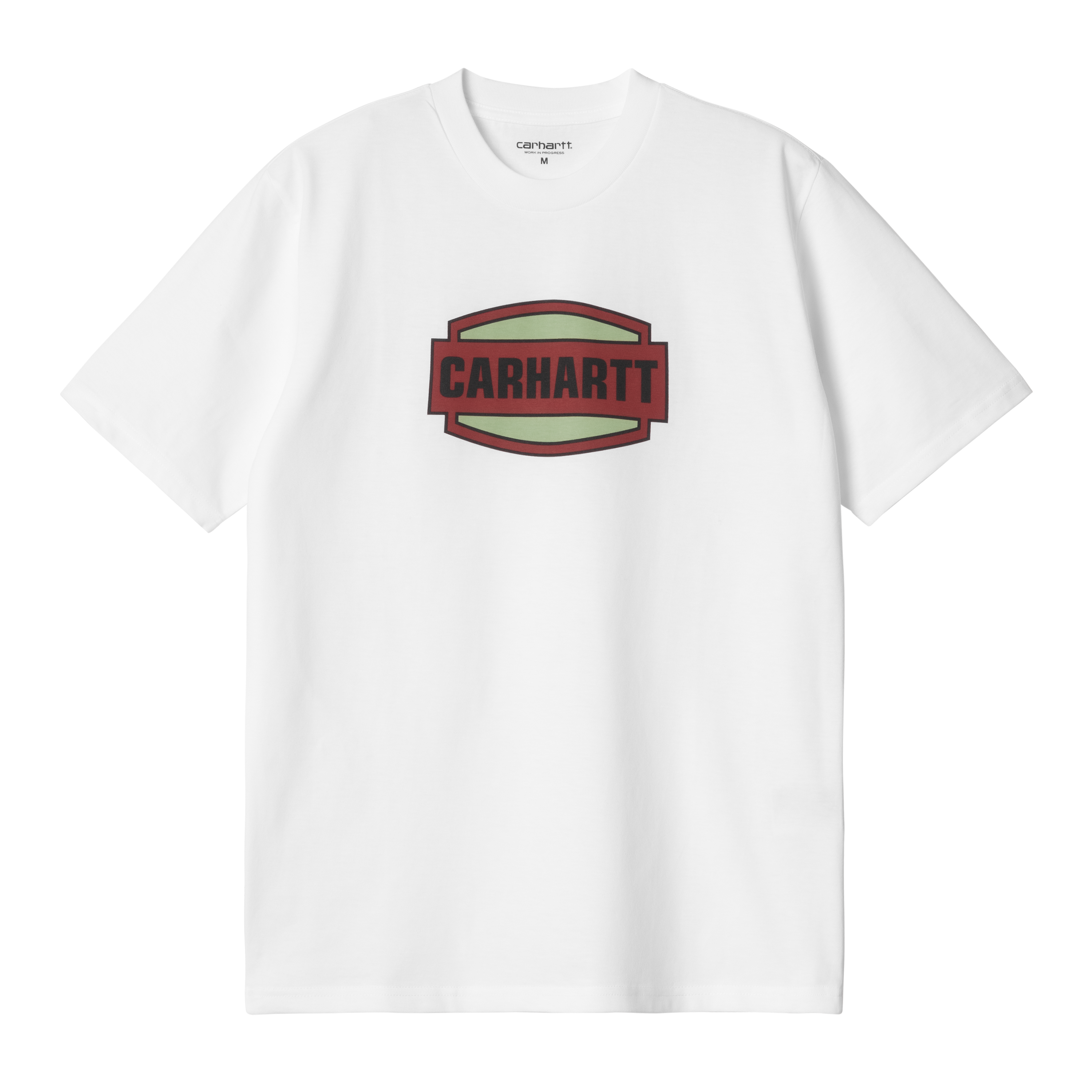 Carhartt WIP Short Sleeve Press Script T-Shirt in Weiß