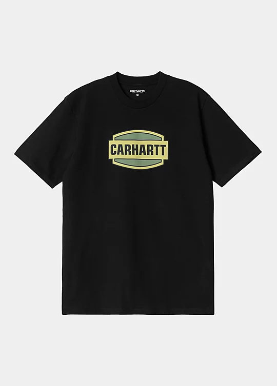 Carhartt WIP Short Sleeve Press Script T-Shirt in Black