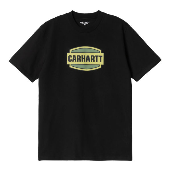 S/S Press Script T-Shirt Black