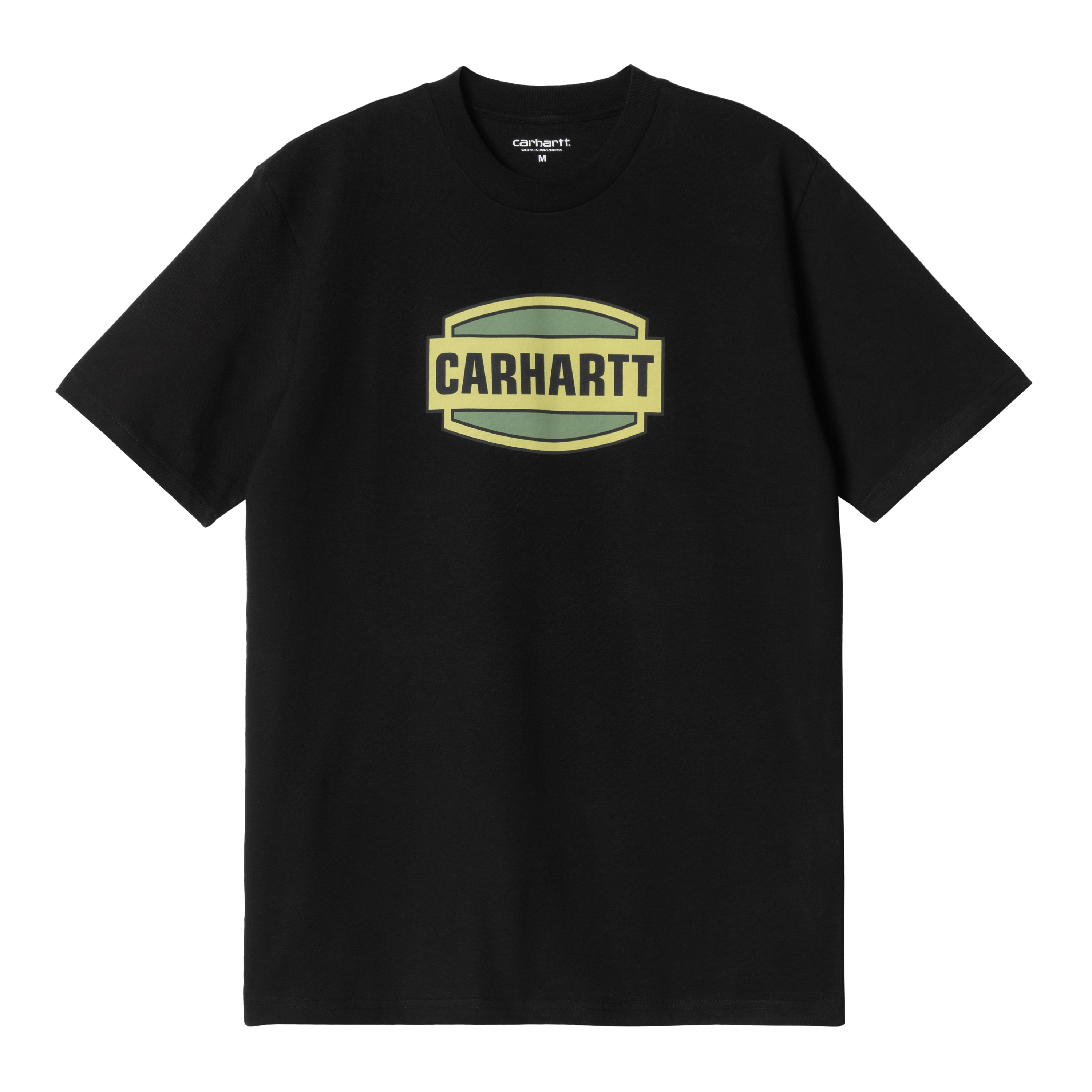 Carhartt WIP Short Sleeve Press Script T-Shirt in Nero