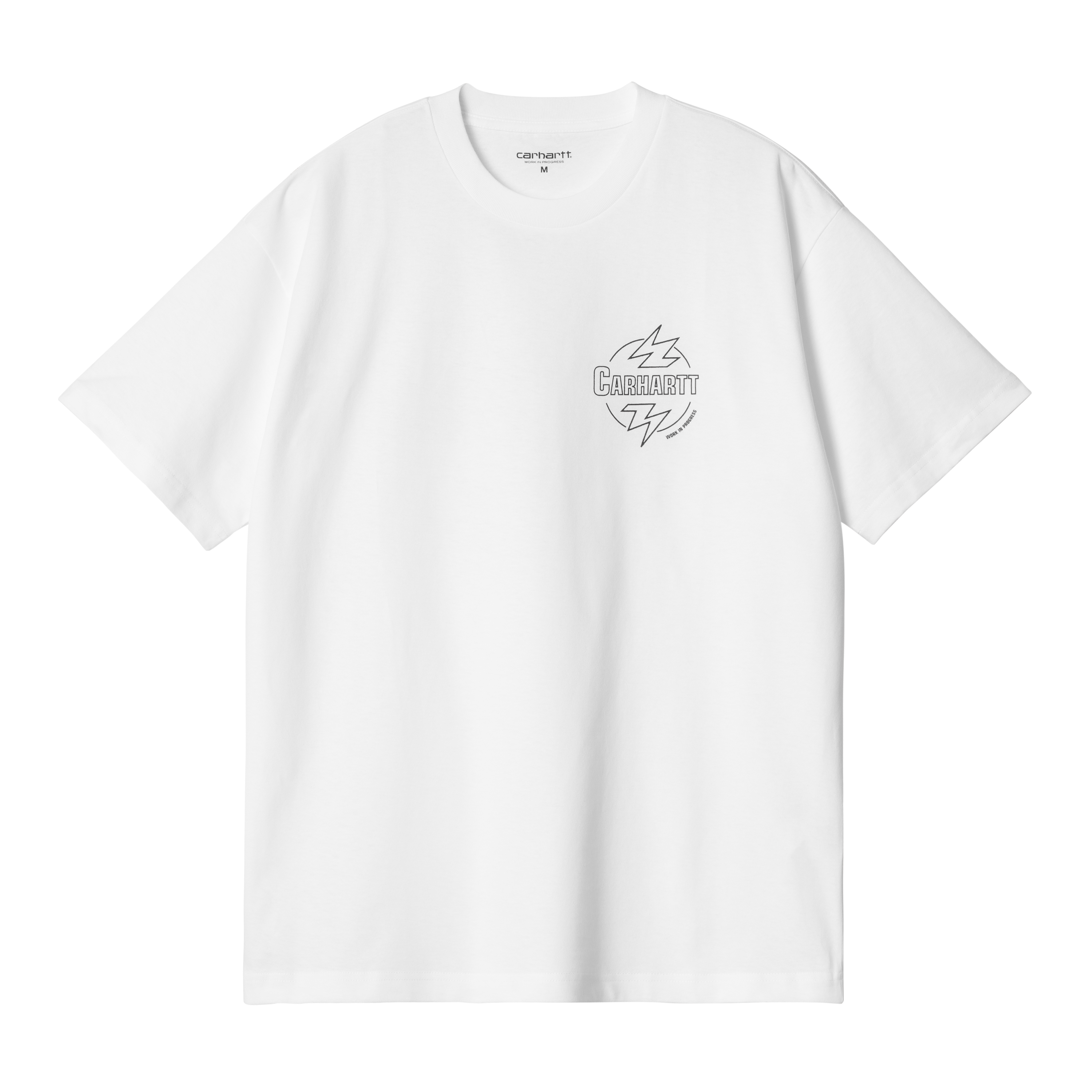 Carhartt WIP Short Sleeve Ablaze T-Shirt en Blanco