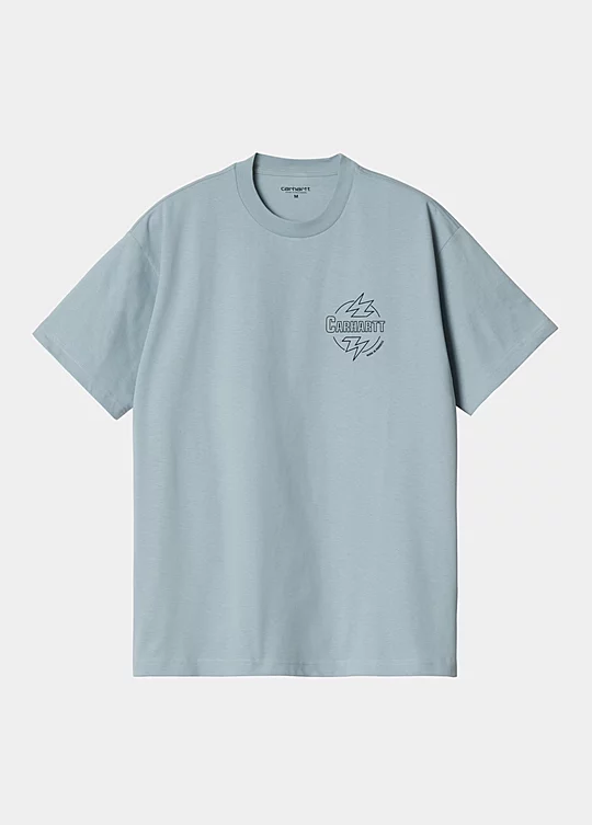 Carhartt WIP Short Sleeve Ablaze T-Shirt in Blu