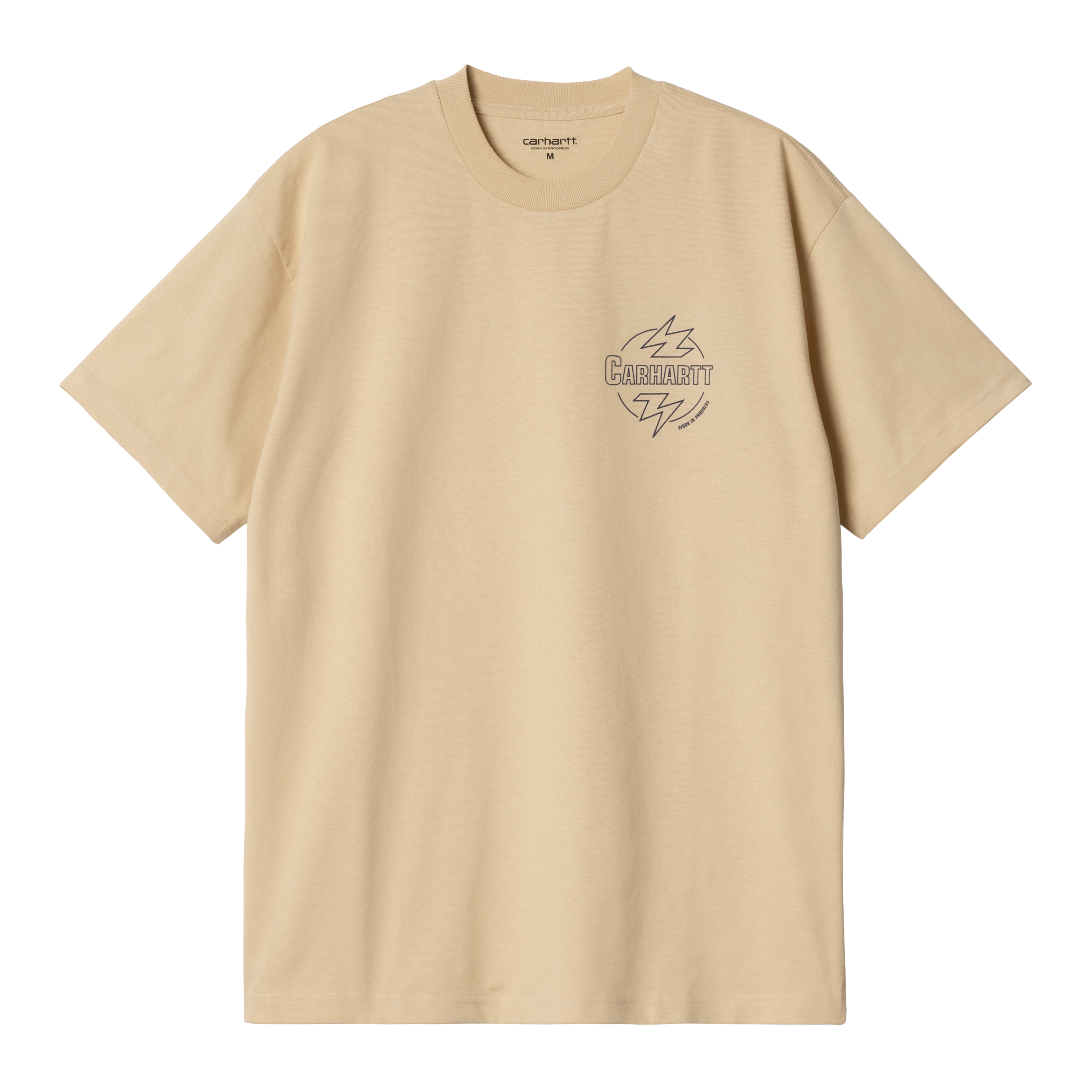 Carhartt WIP Short Sleeve Ablaze T-Shirt em Bege