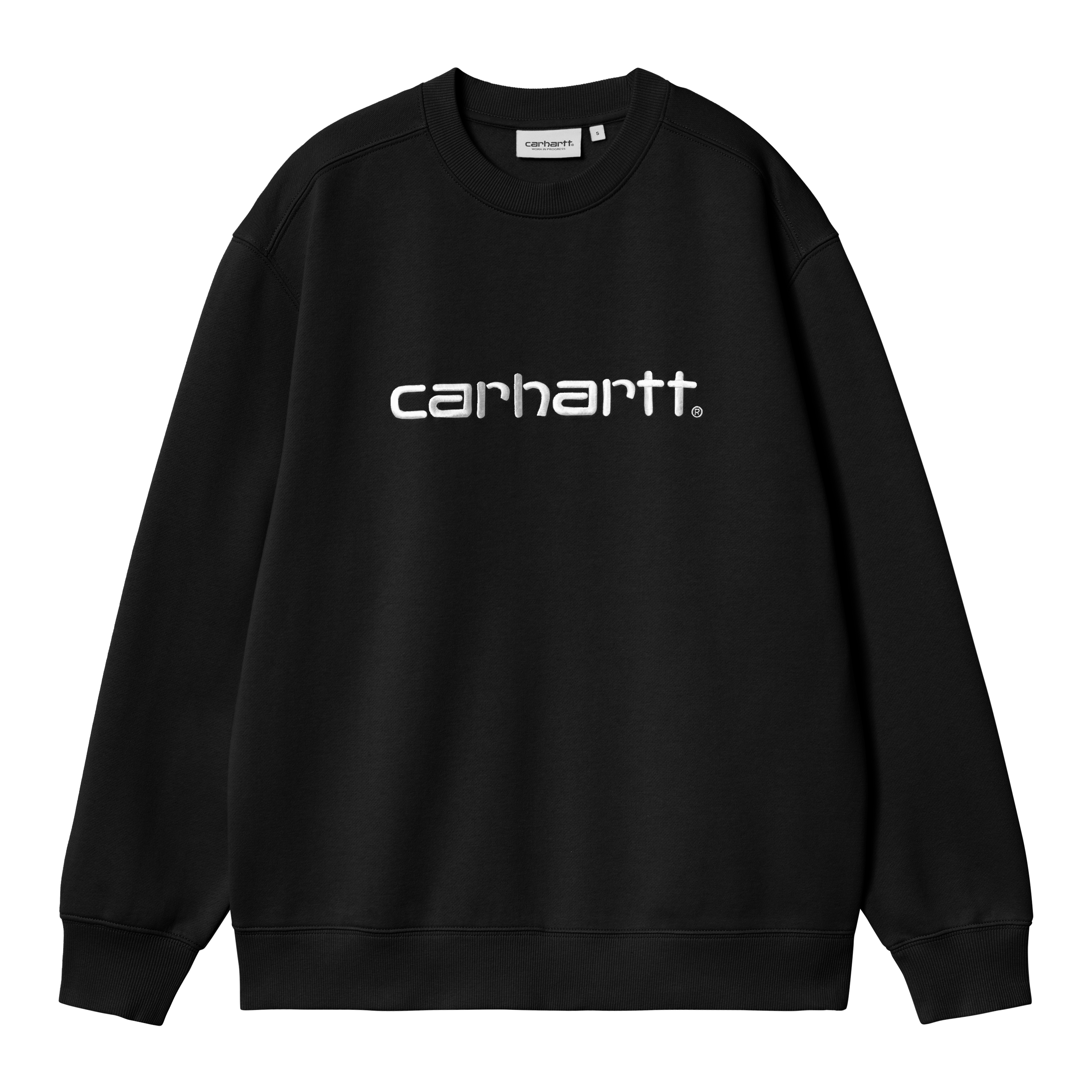 Carhartt WIP Women’s Carhartt Sweatshirt in Black