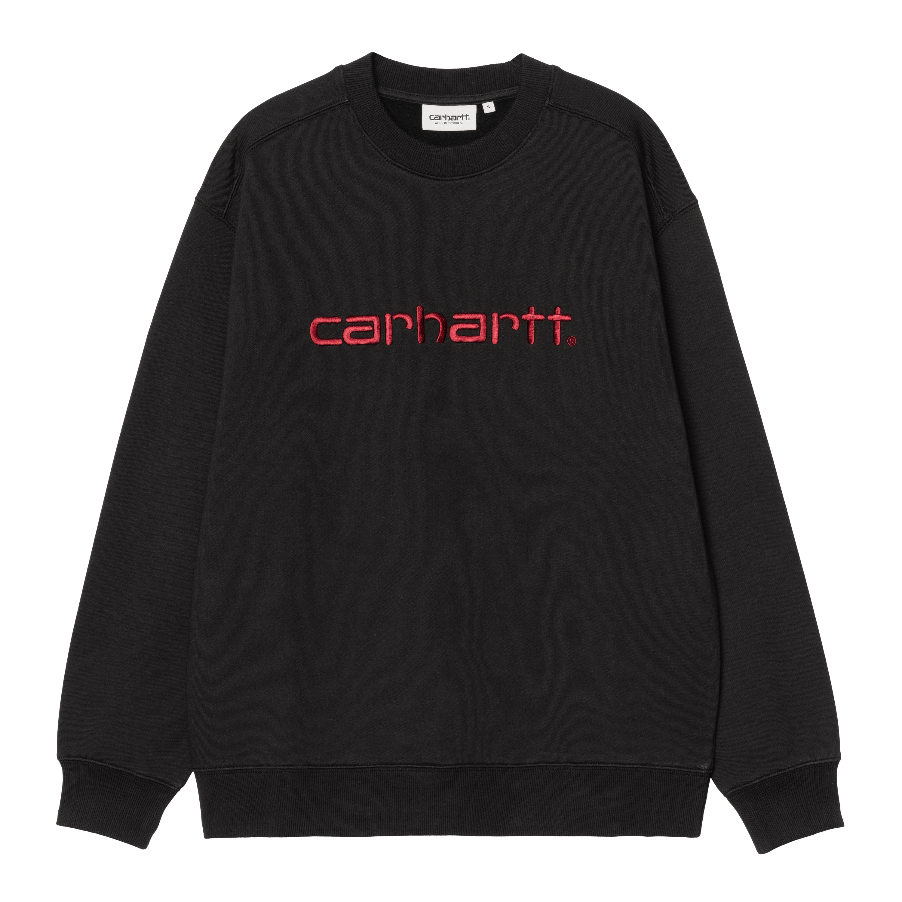 Carhartt WIP Women’s Carhartt Sweatshirt in Schwarz