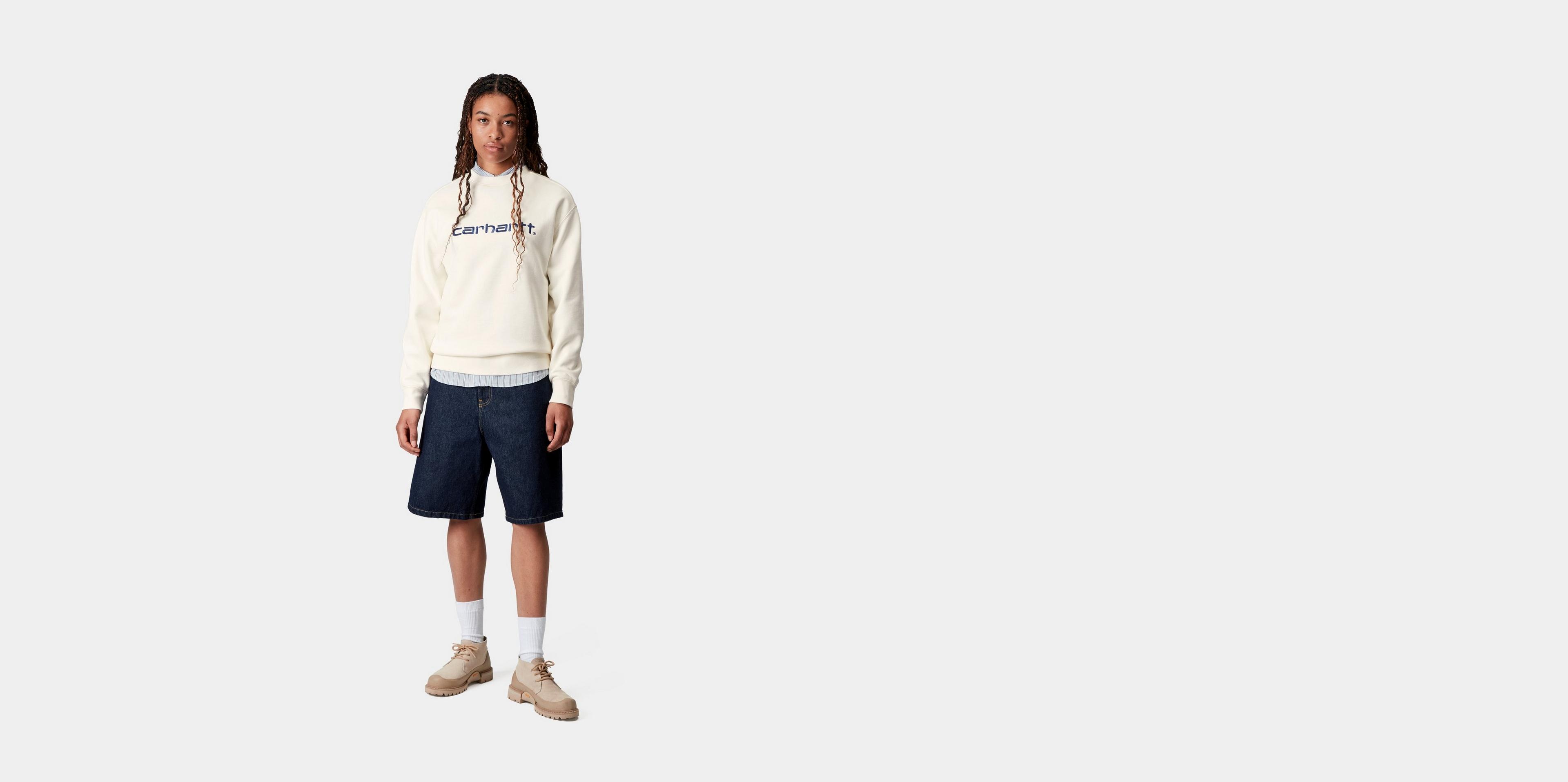 さらに100円引き◆CARHARTT◆MARFA SWEATSHIRT Carhartt - Men's 1/4-Zip Loose Fit Mock Neck Sweatshirt