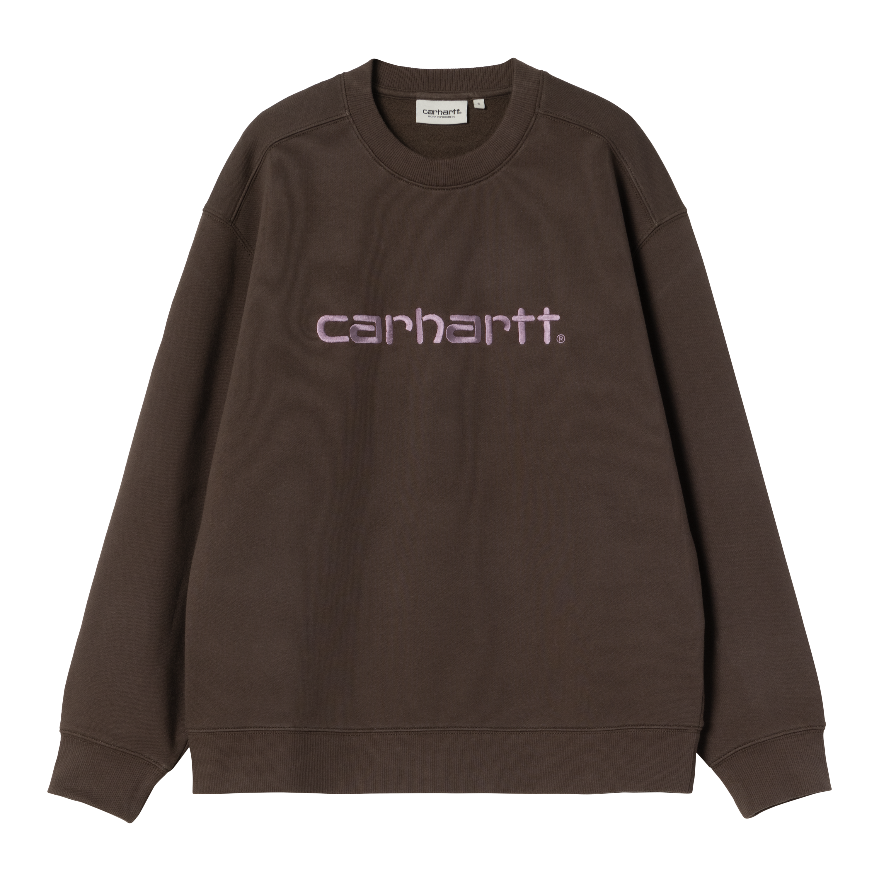 Carhartt WIP Women’s Carhartt Sweatshirt in Brown