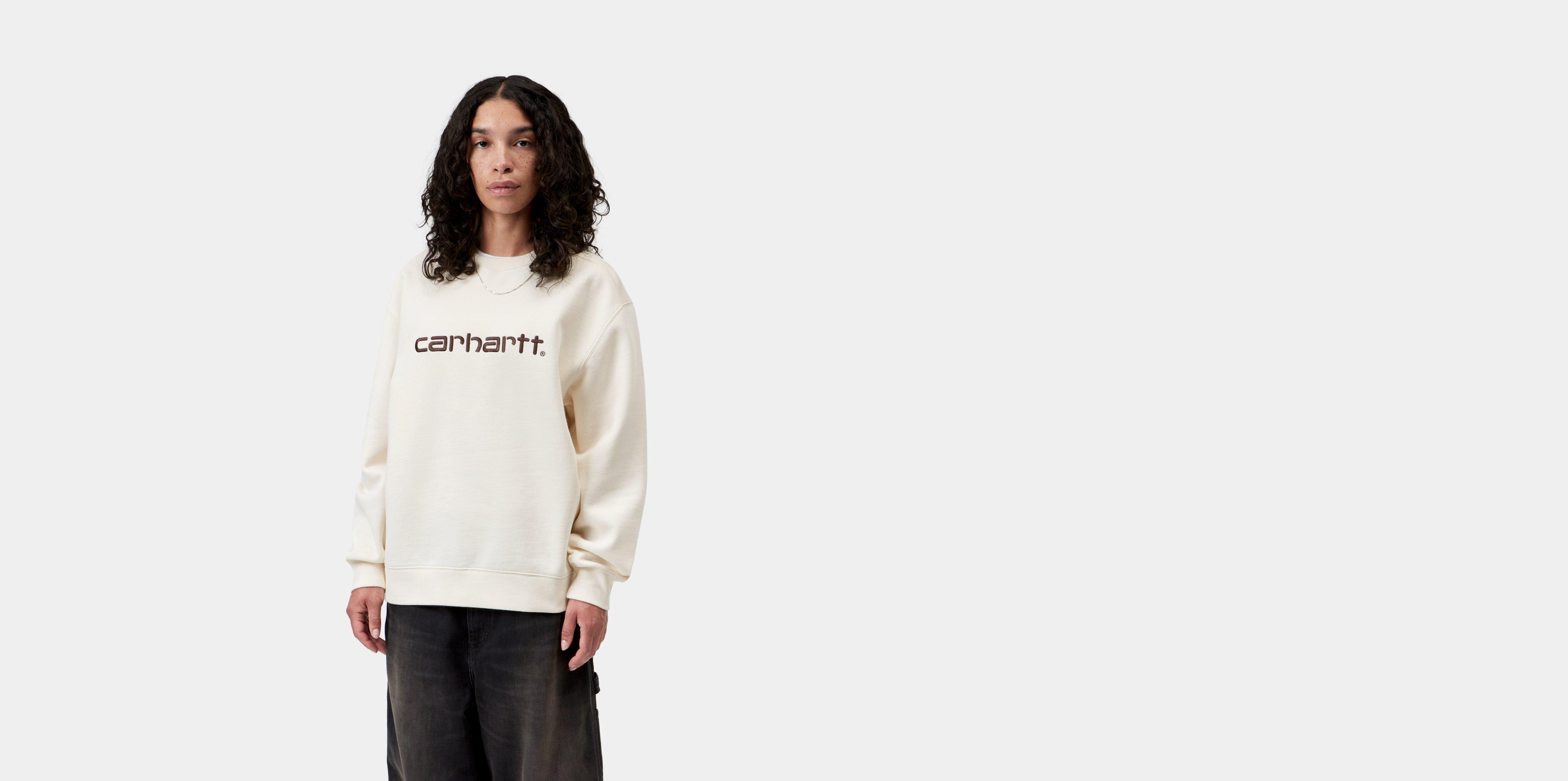 Carhartt WIP W' Carhartt Sweatshirt Wax / Palisander | L | Women