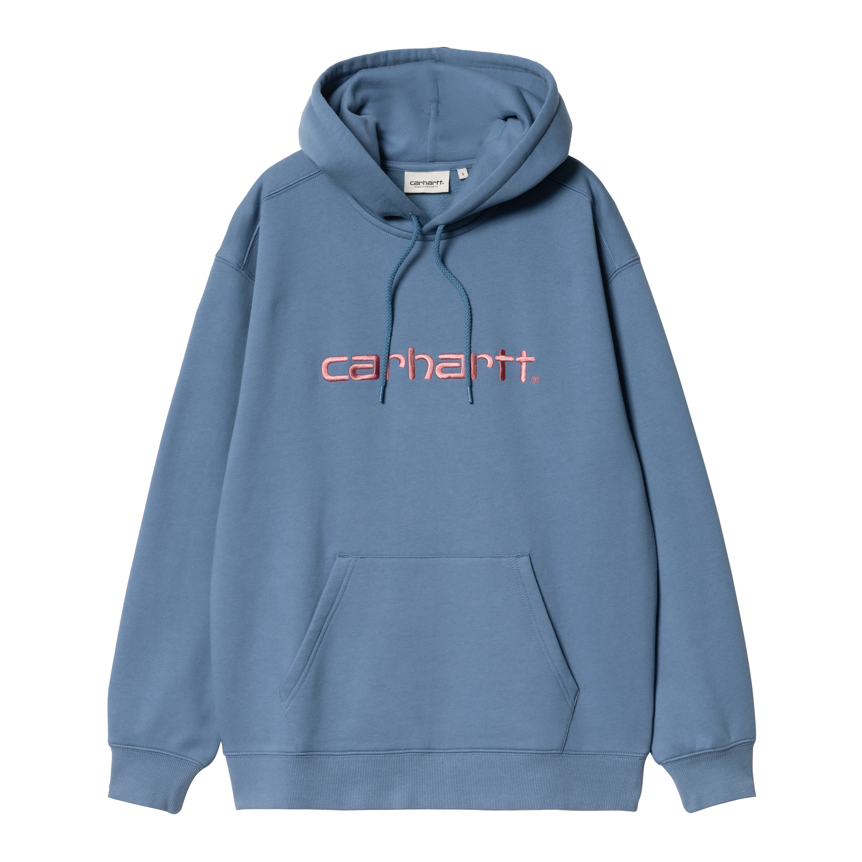 Carhartt WIP Women’s Hooded Carhartt Sweatshirt in Blue