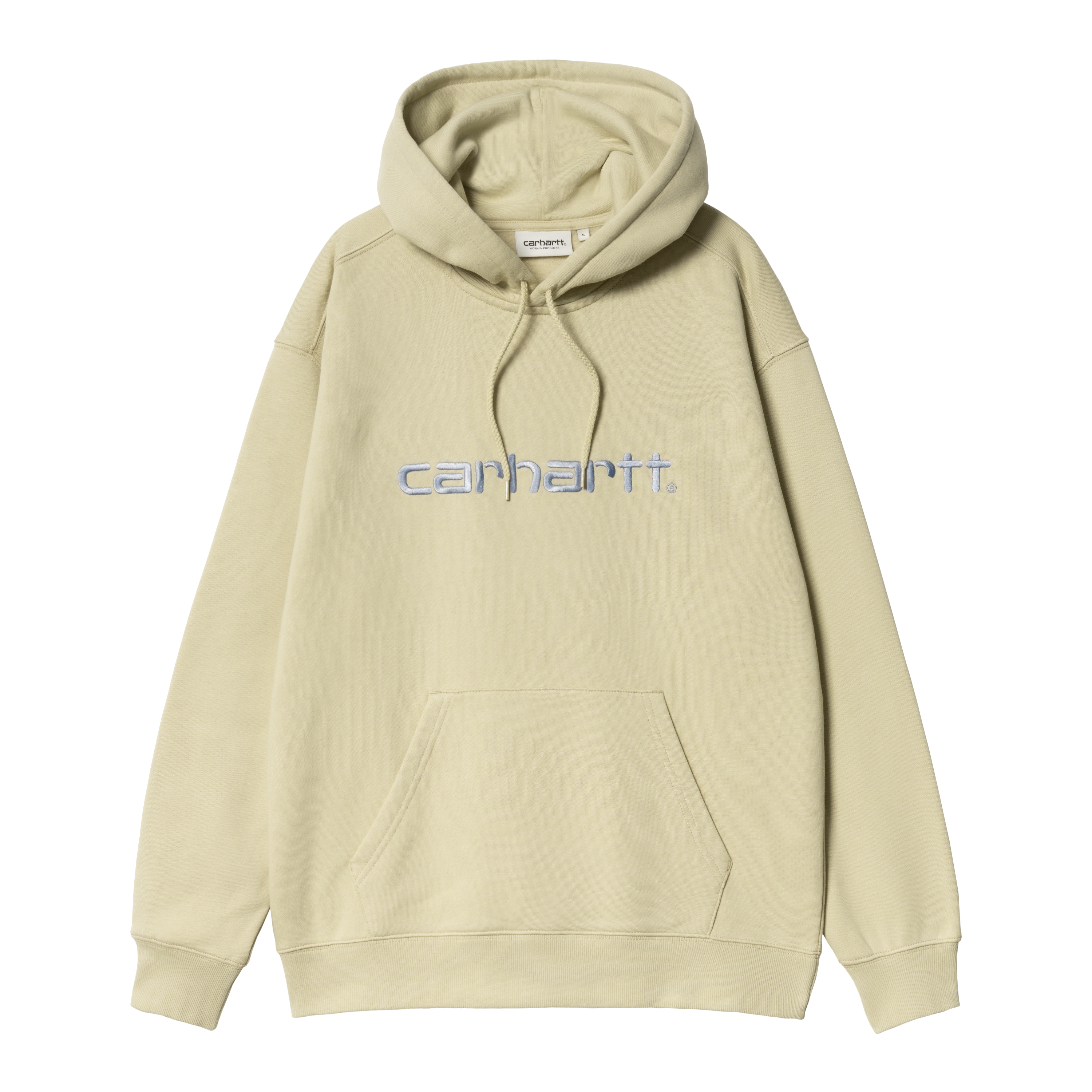 Carhartt WIP Women’s Hooded Carhartt Sweatshirt en Beige