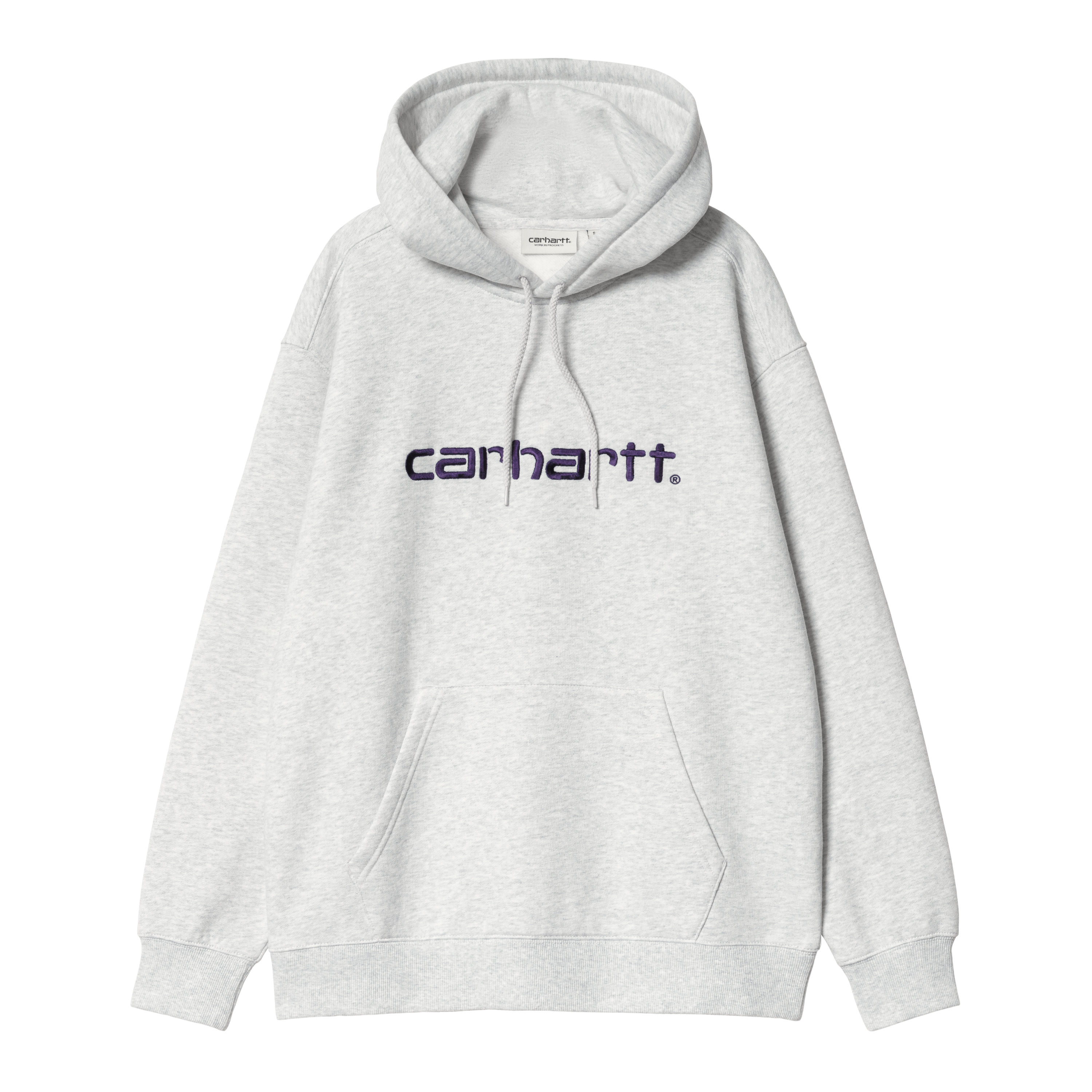 Carhartt WIP cotton sweatshirt Hooded Taos Sweat women's pink color  I032920.1XFGD