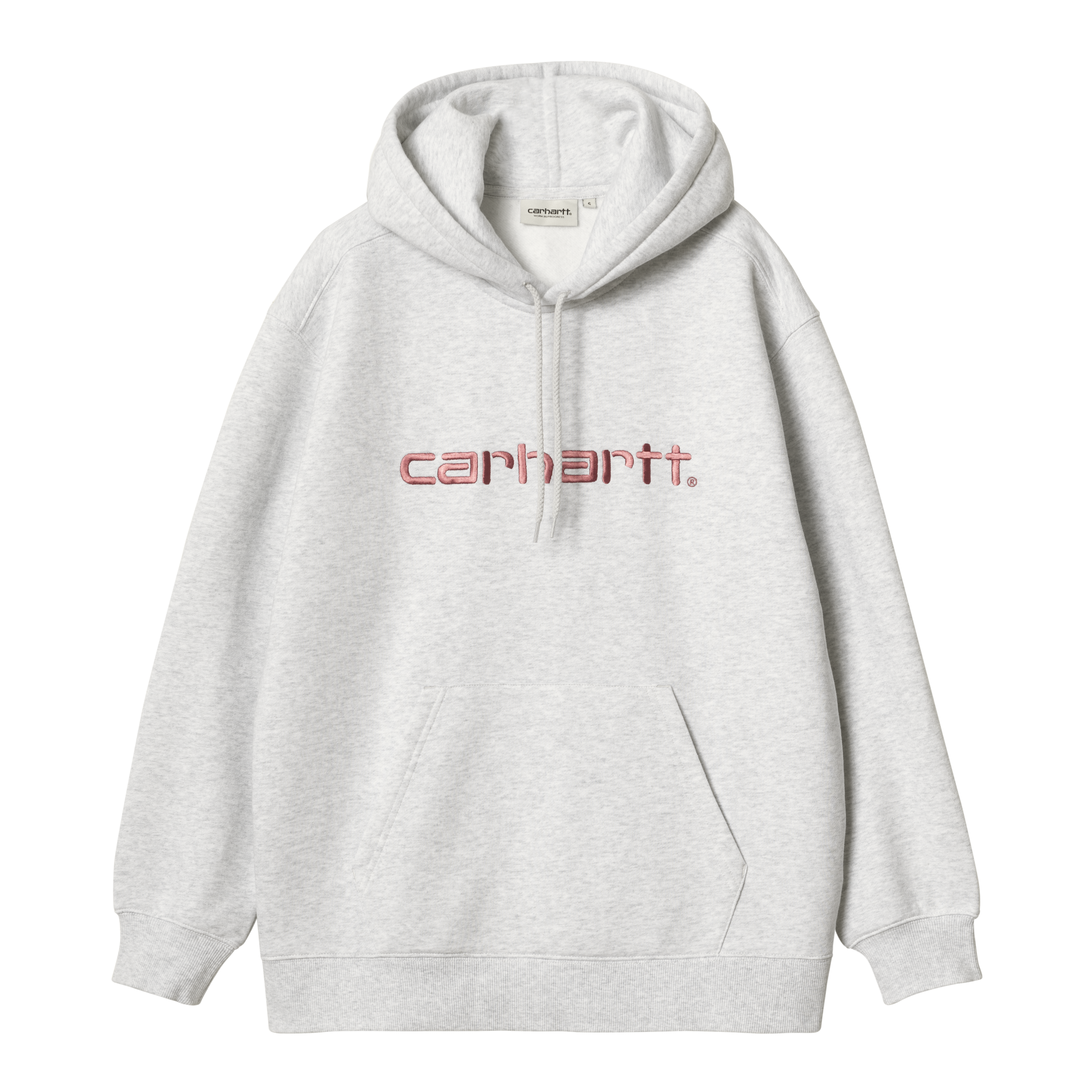 Carhartt WIP Women’s Hooded Carhartt Sweatshirt em Cinzento