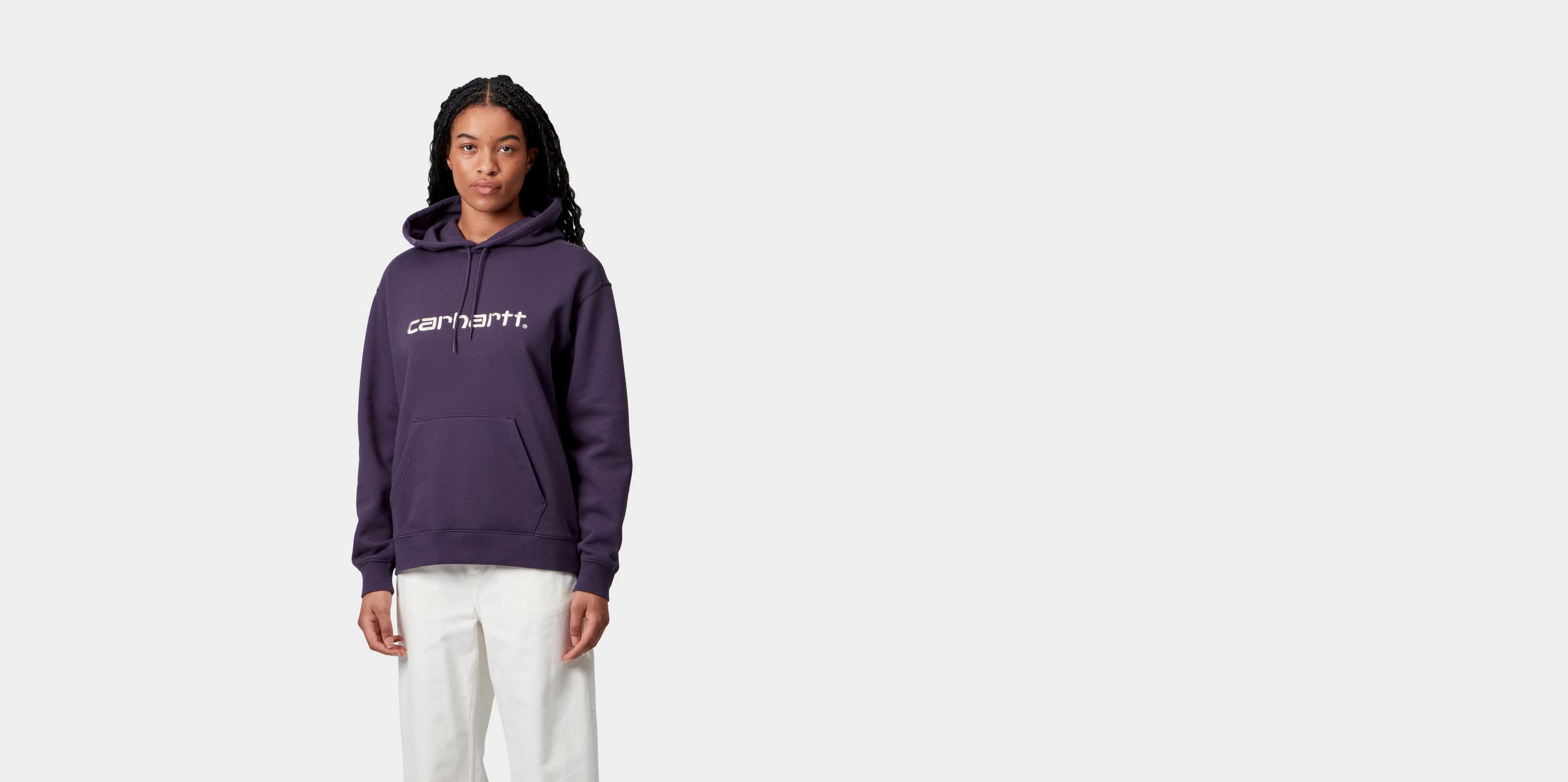 Carhartt WIP W' Hooded Carhartt Sweatshirt, Lokers / Salt