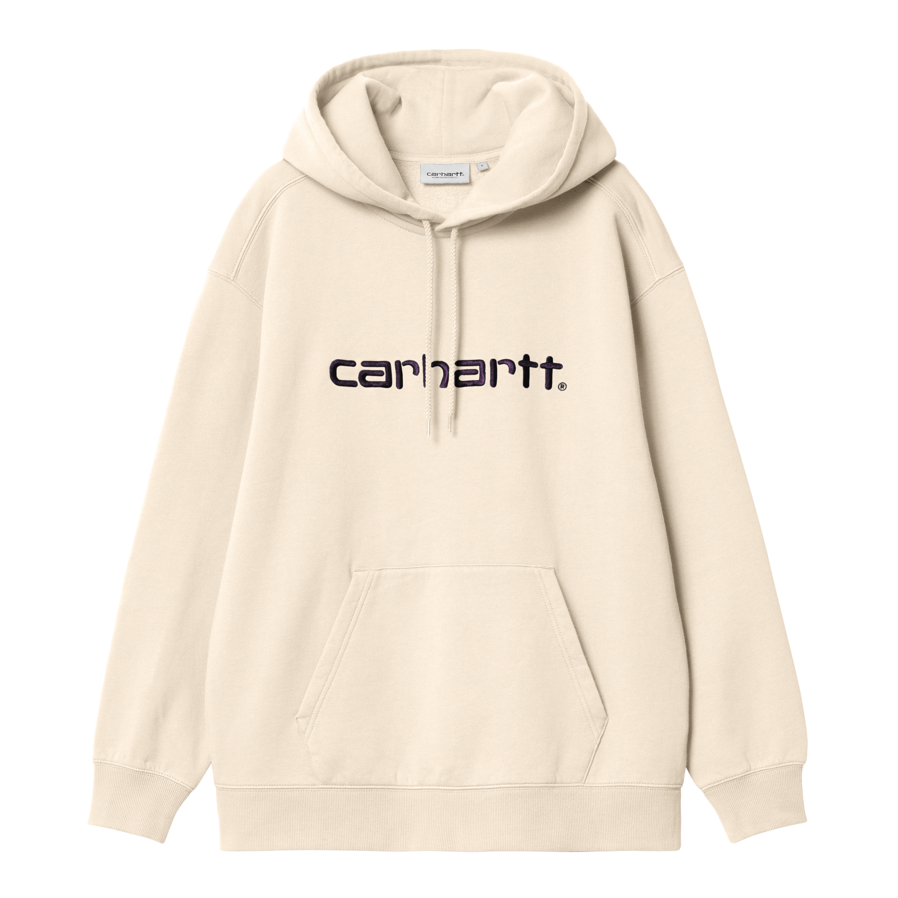 Carhartt WIP W' Hooded Carhartt Sweatshirt Cinnerus / Cozy Purple | beige | S | Women