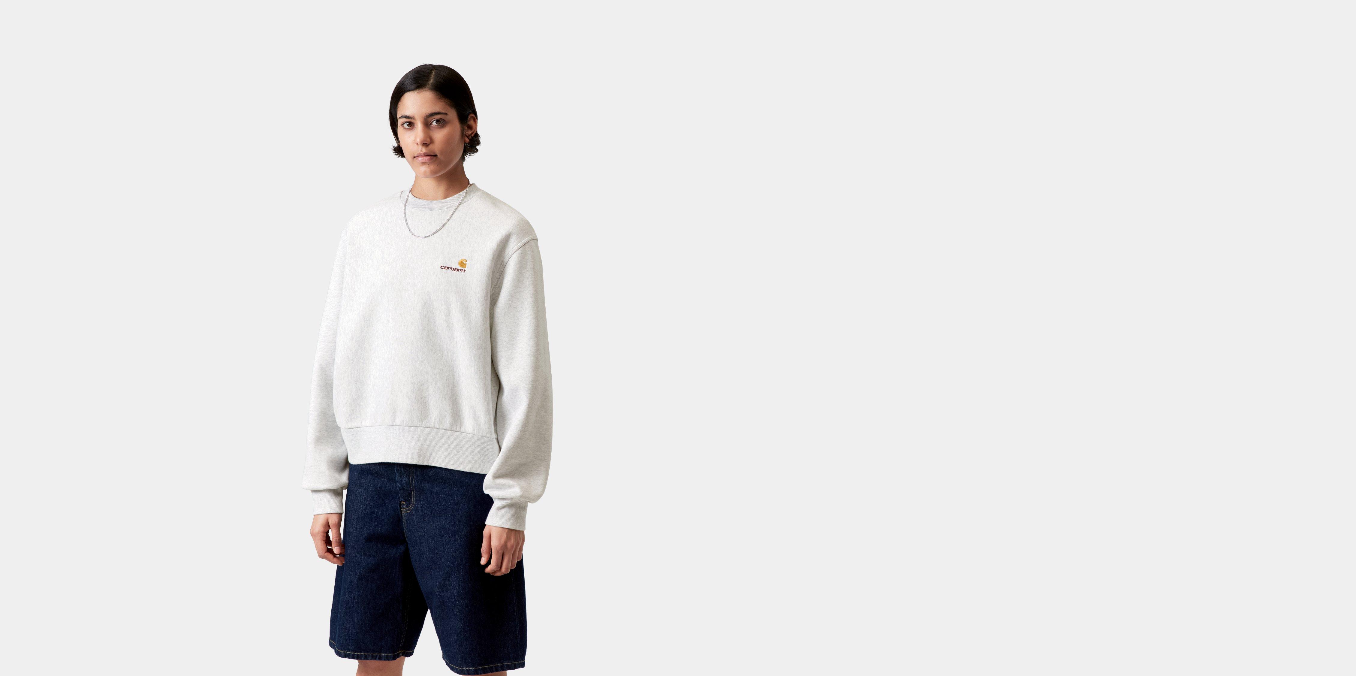 Carhartt WIP W' American Script Sweatshirt Ash Heather | grey | XS | Women