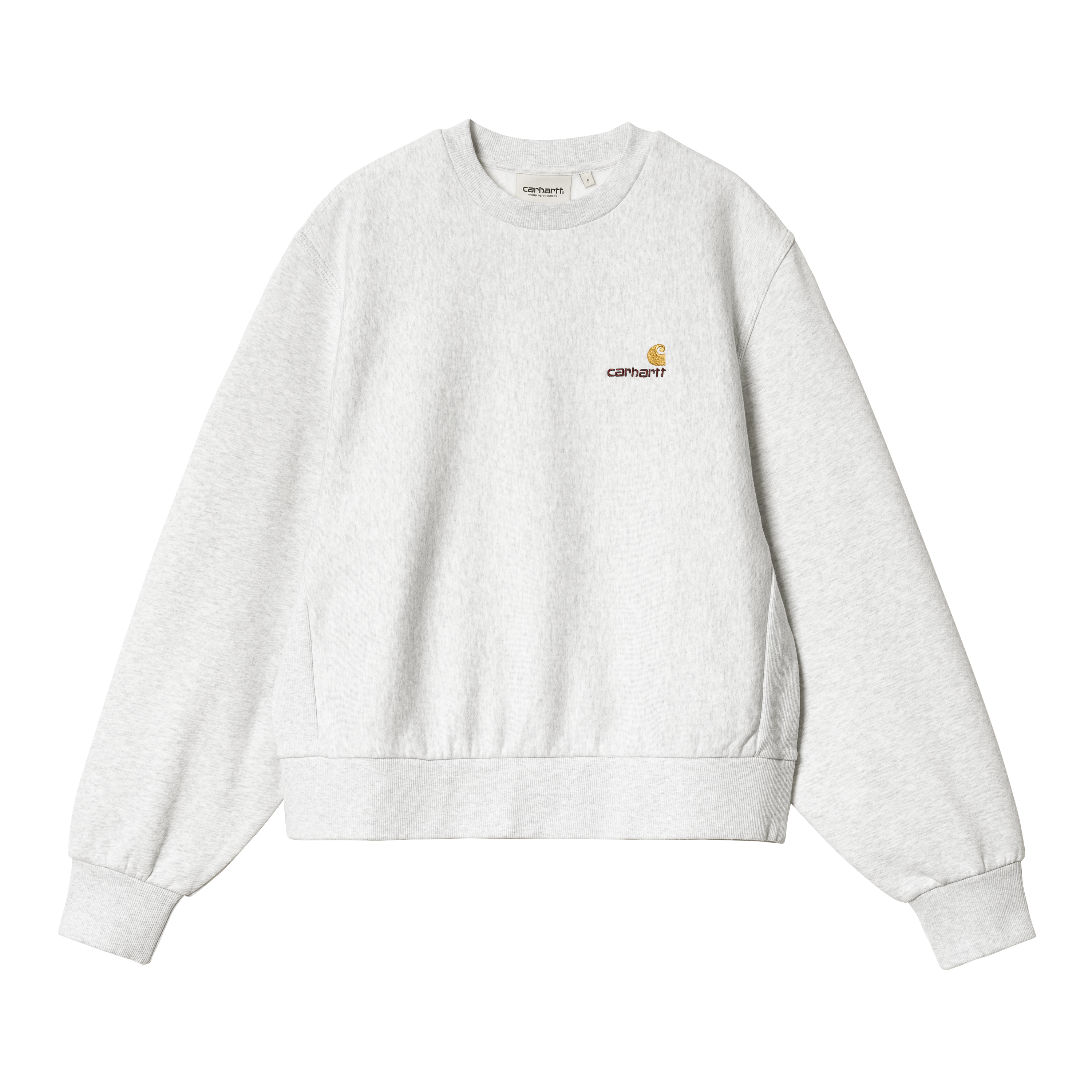 Carhartt WIP Women’s American Script Sweatshirt in Grey