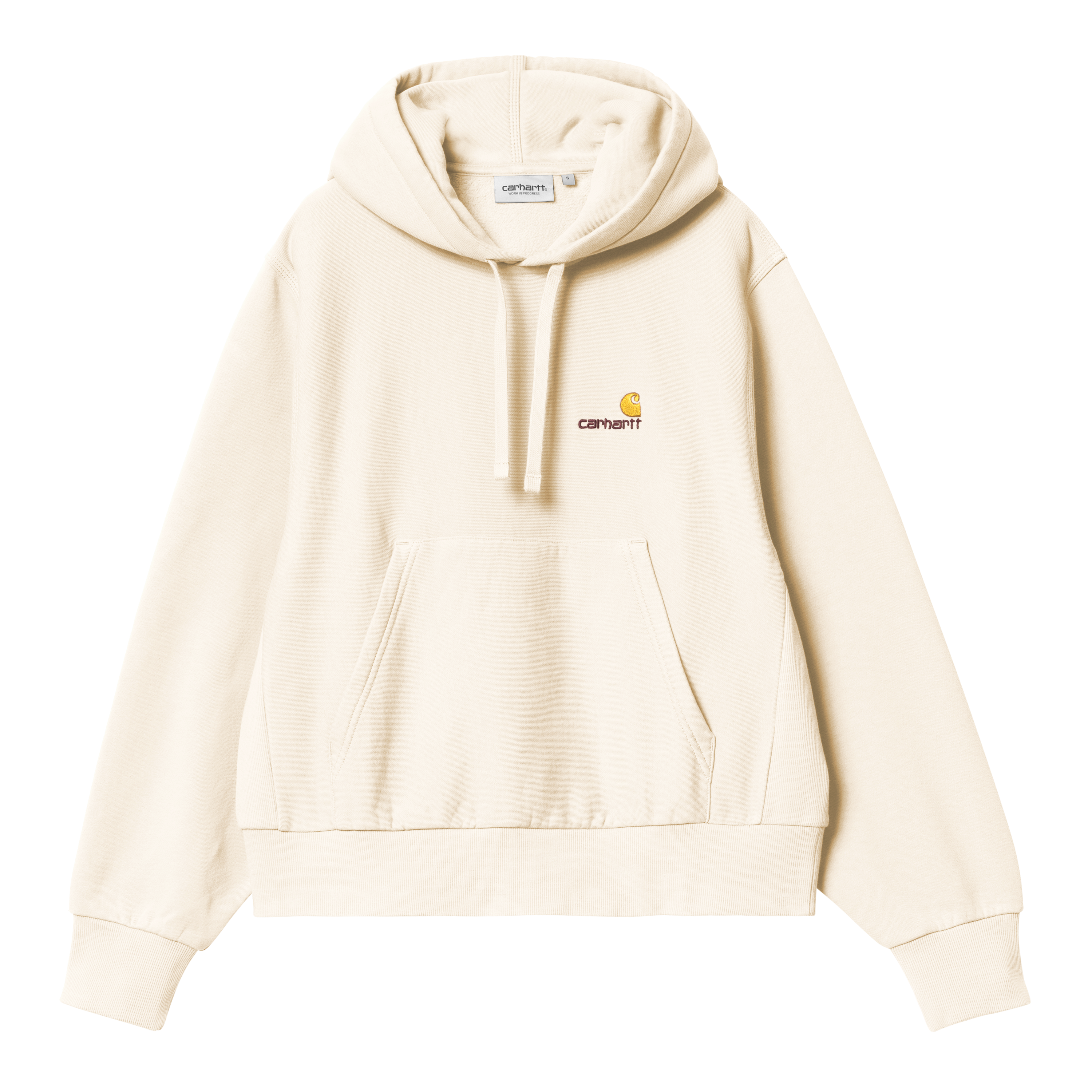 【CARHARTT WIP】HOODED AMERICAN SCRIPT SWEATSHIRT フーディ Carhartt WIP W' Hooded American Script Sweatshirt, Redhaven