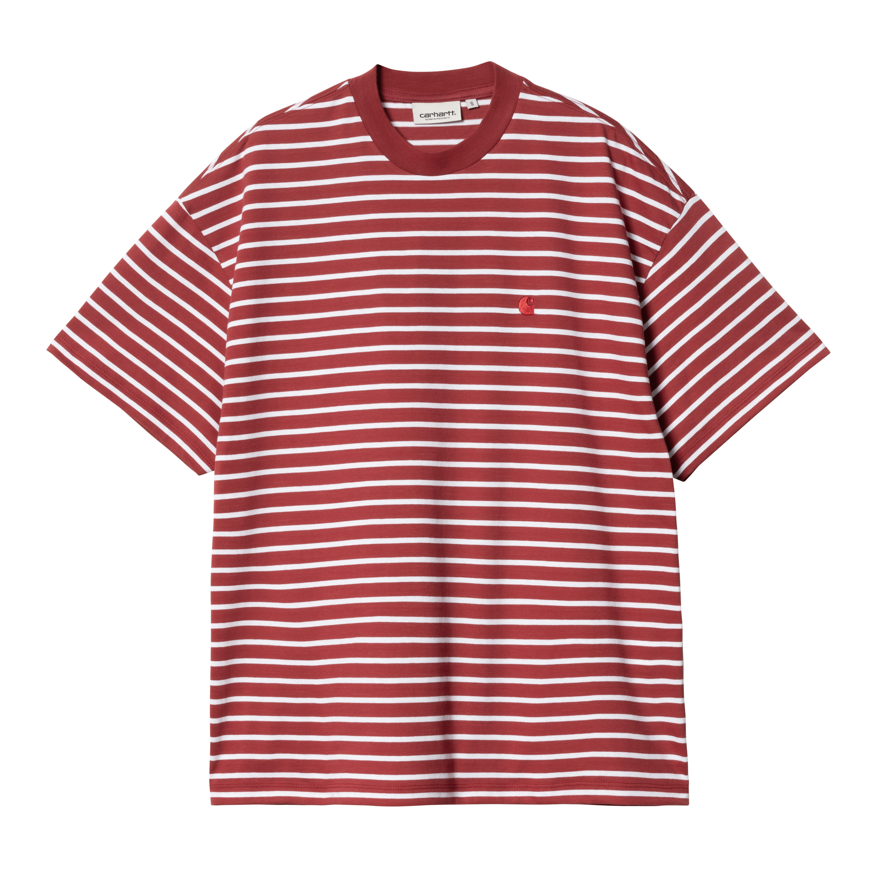 Carhartt WIP Women’s Short Sleeve Bryna T-Shirt en Rojo